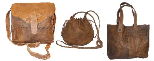 BAGS Leather and Cotton