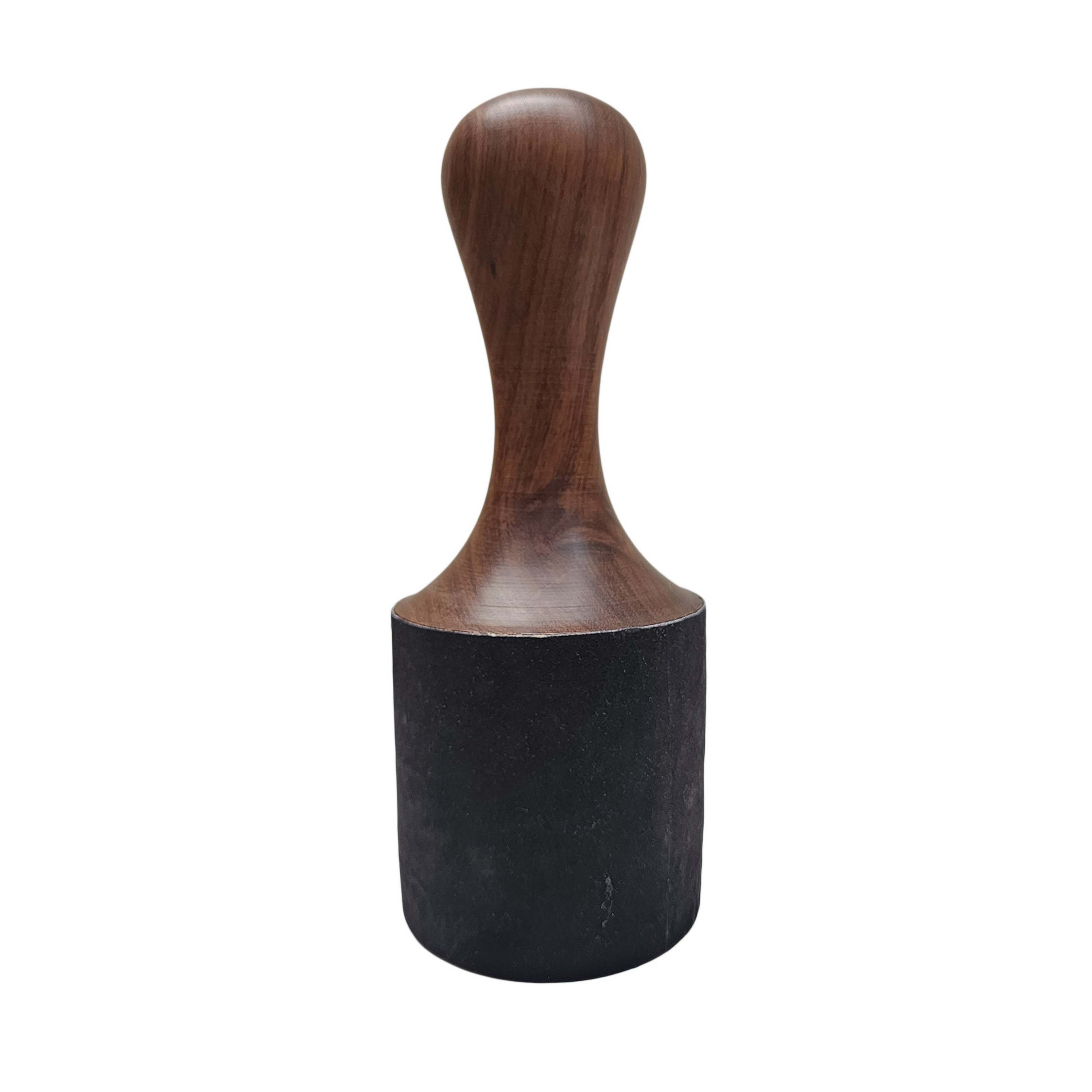 Singing Bowl Accessories, Wooden And Leather, Stroking And Playing Mallet, Extra Large
