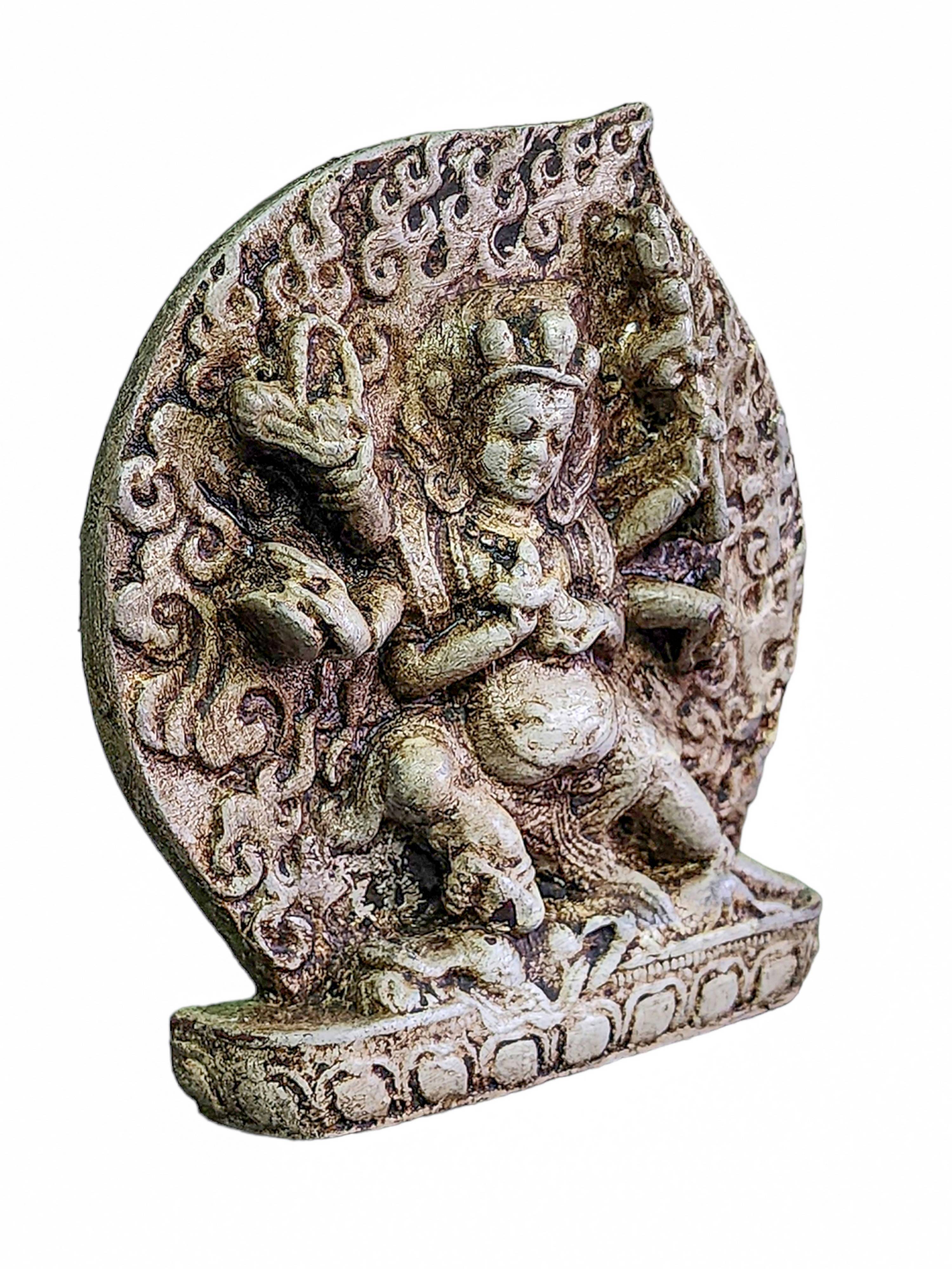 vajrapani, Buddhist Miniature Statue, resin Mold