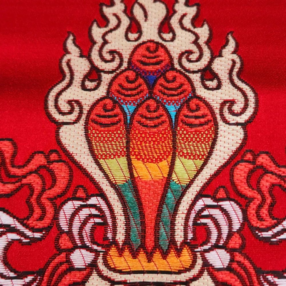 Tibetan Print Fabric Trim Deity Art Wall Scroll Thangka vs531S Tibetan Print Fabric Trim Deity Art Wall Scroll Thangka vs531S