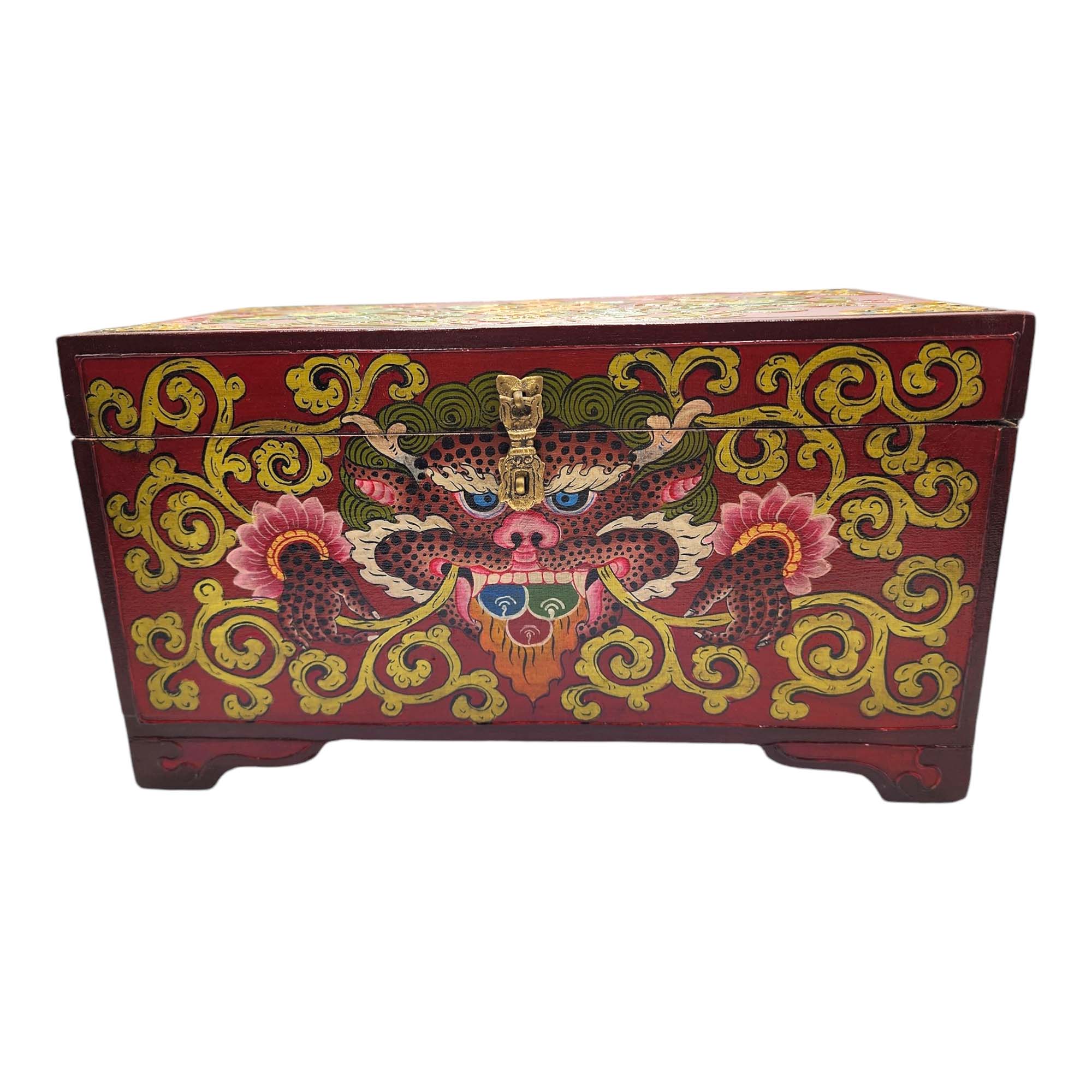 Wooden Tibetan Box-33926