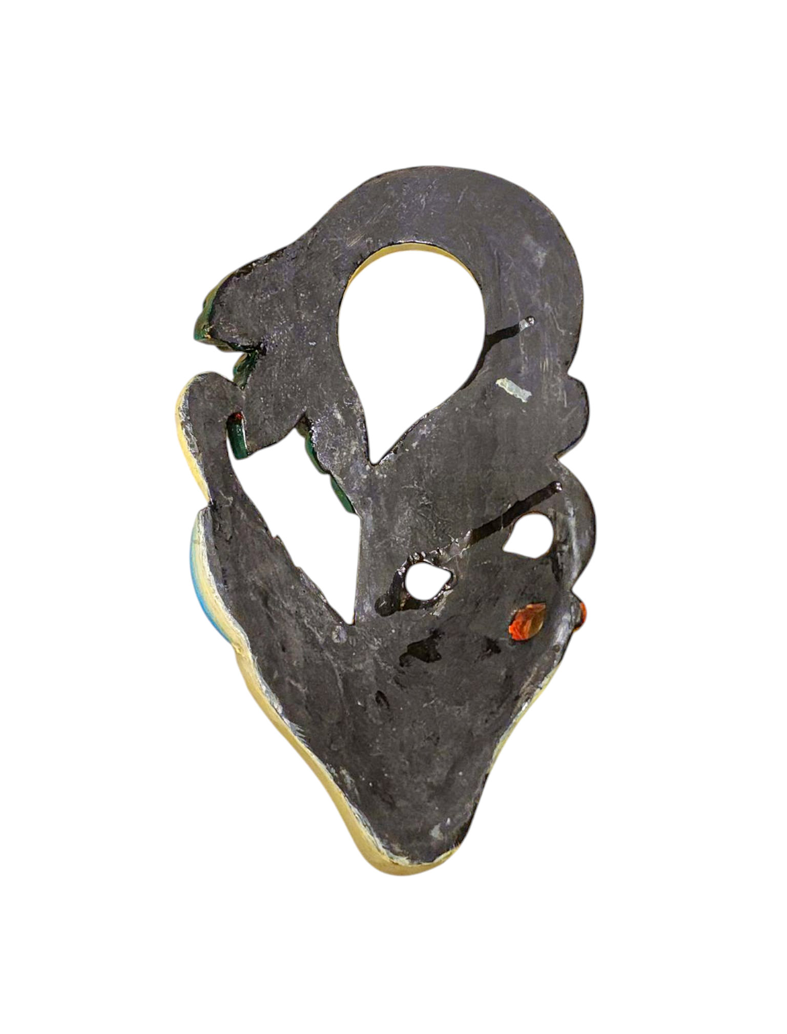Buddhist Wooden Mask <span Style=