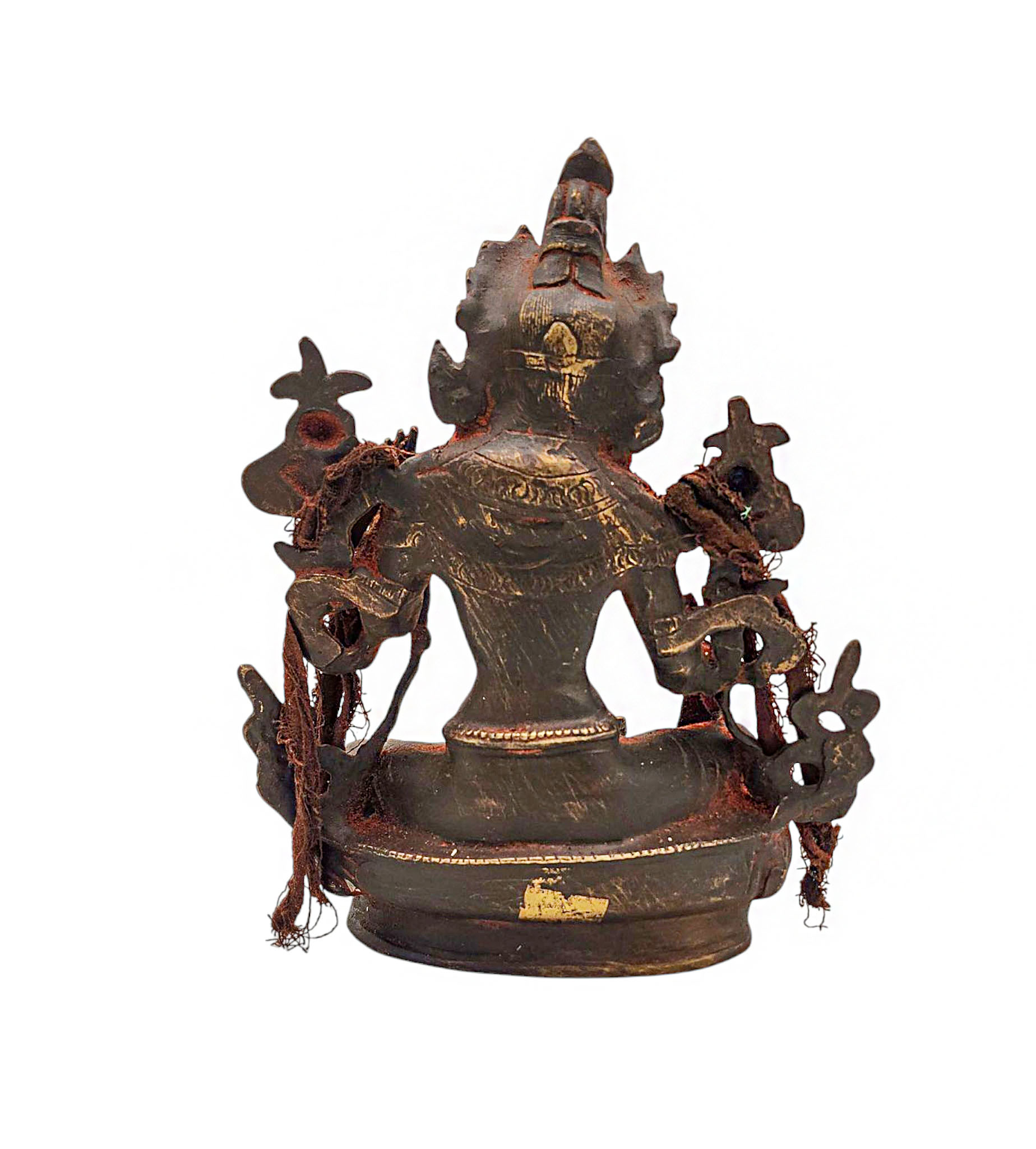 green Tara, Buddhist Miniature Statue, antique Finishing