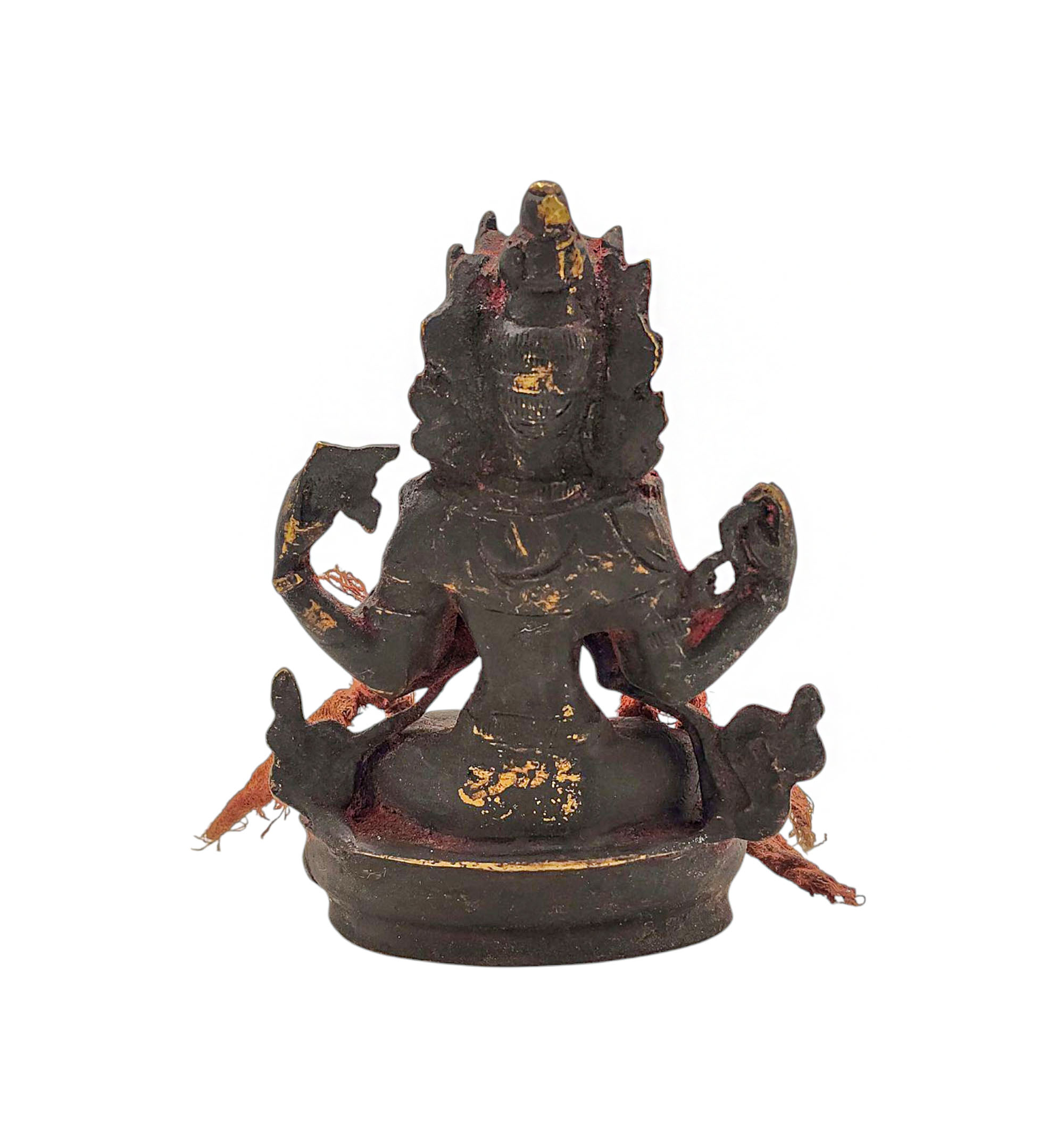 chenrezig, Buddhist Miniature Statue, antique Finishing