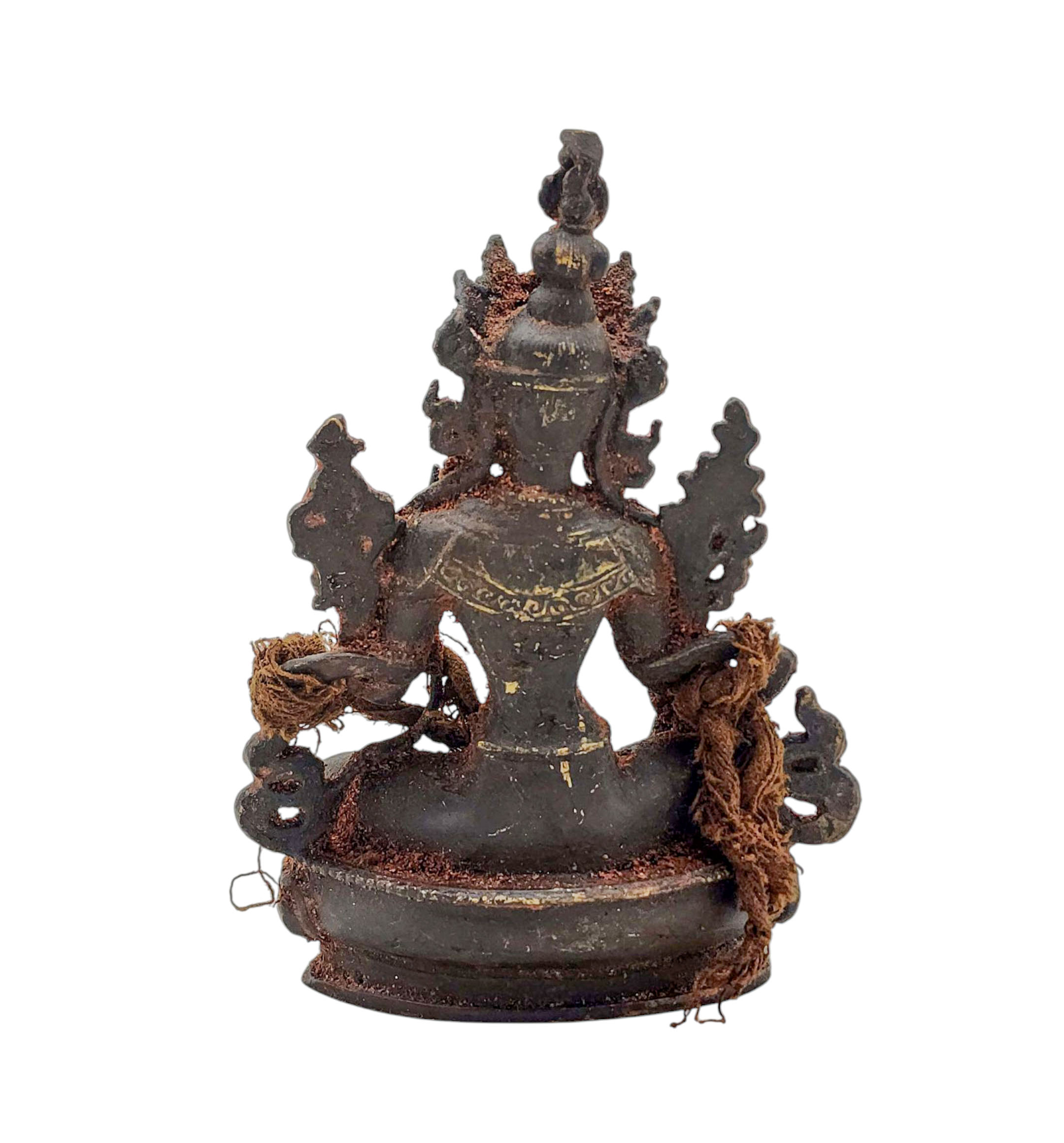 green Tara, Buddhist Miniature Statue, antique Finishing
