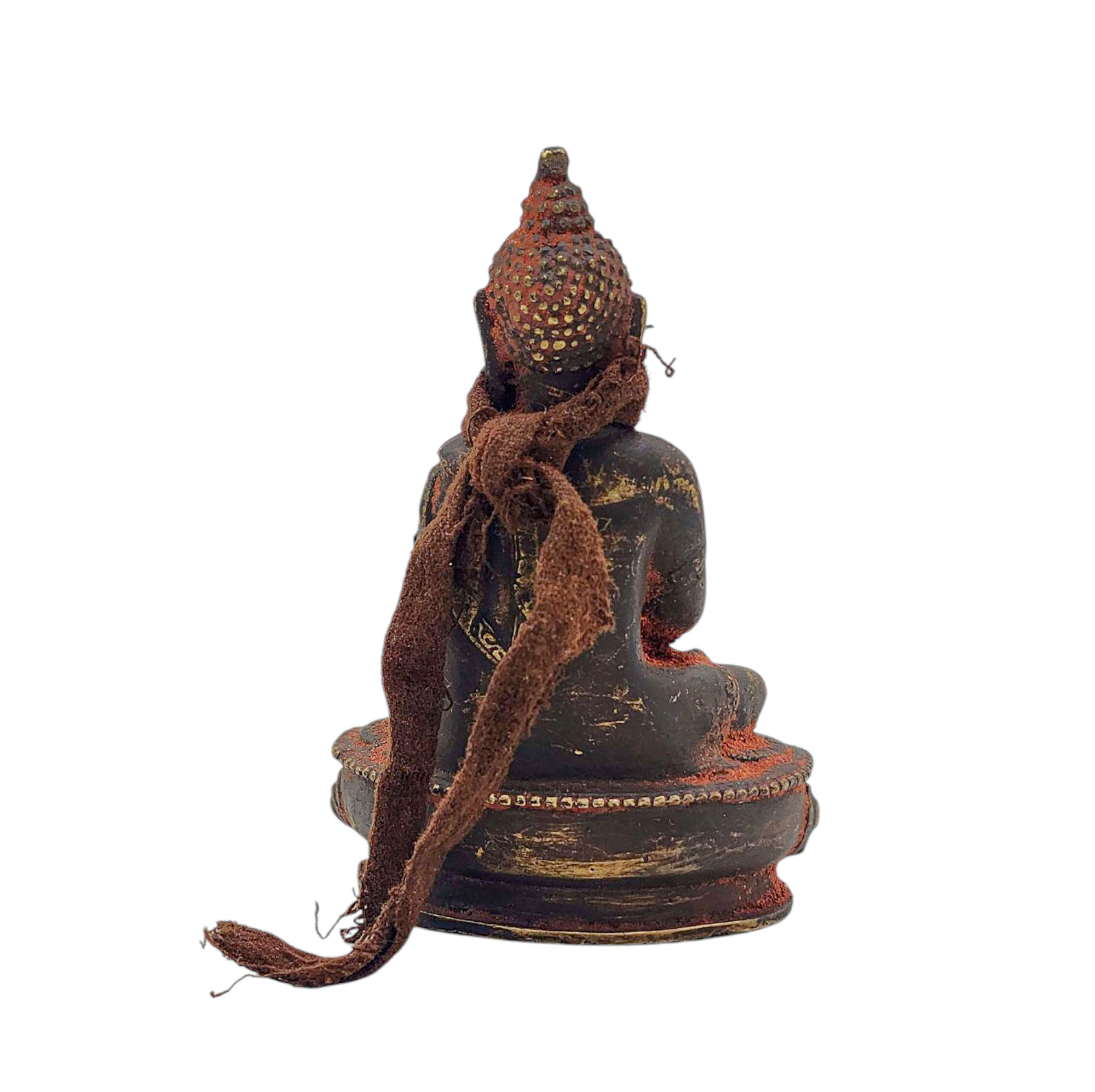 amitabha Buddha, Buddhist Miniature Statue, antique Finishing