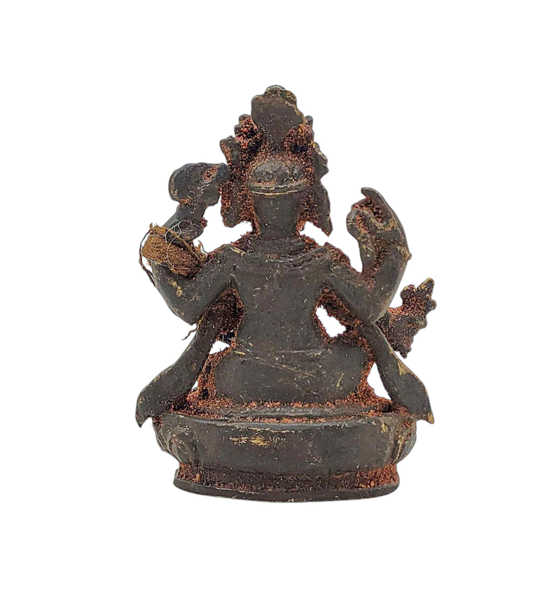 ganesh, Buddhist Miniature Statue, antique Finishing