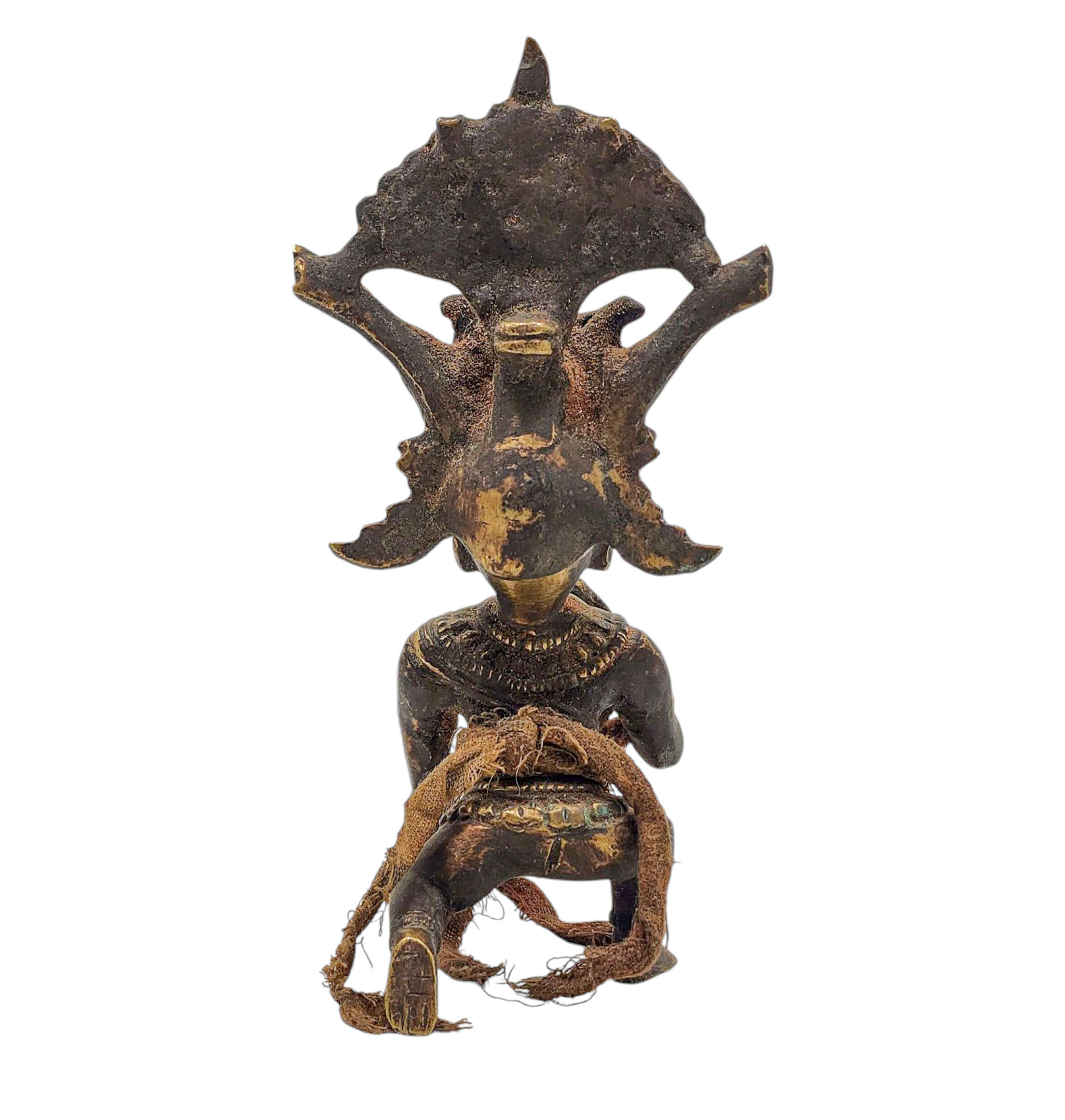 krishna Or bal Gopal, Buddhist Miniature Statue, antique Finishing