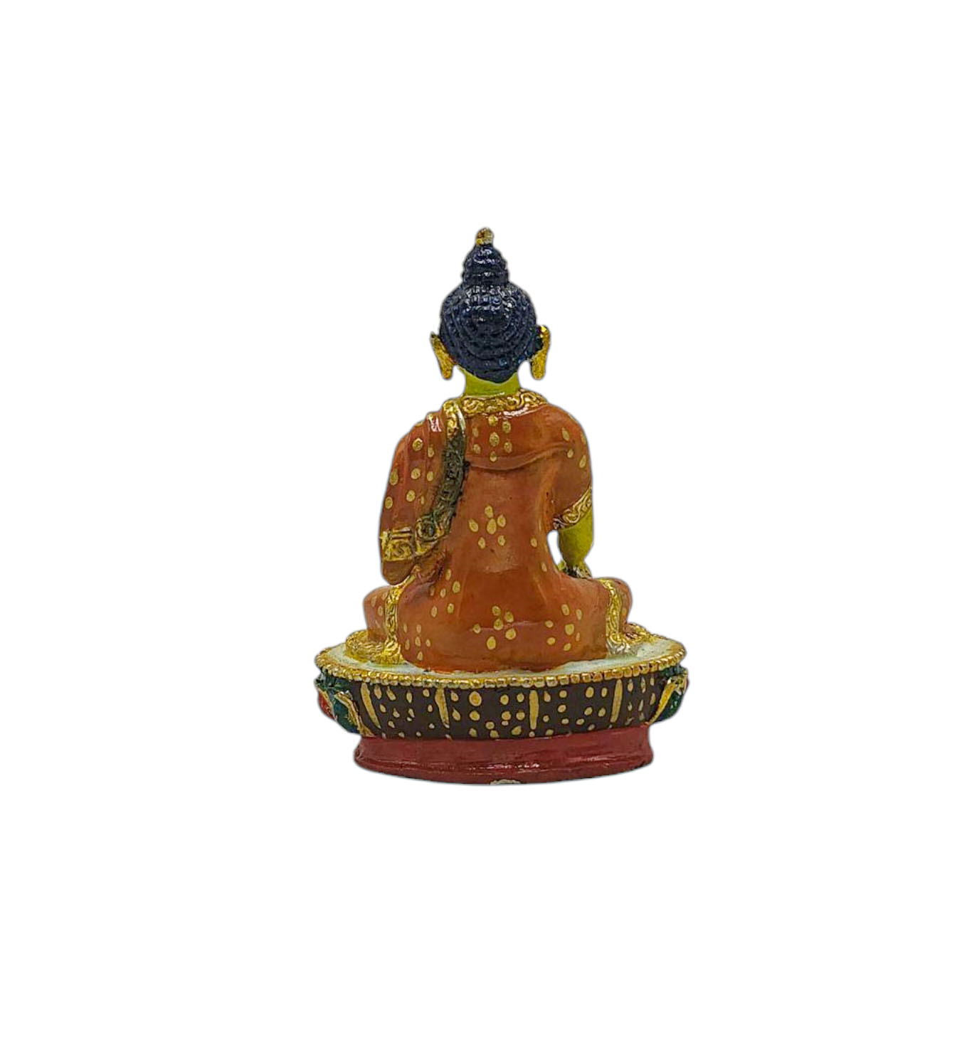 shakyamuni Buddha Buddhist Miniature Statue, thangka Color Finishing