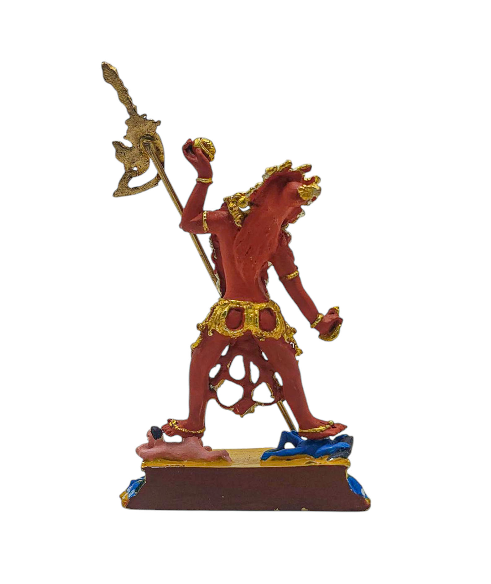 vajrayogini Buddhist Miniature Statue, thangka Color Finishing
