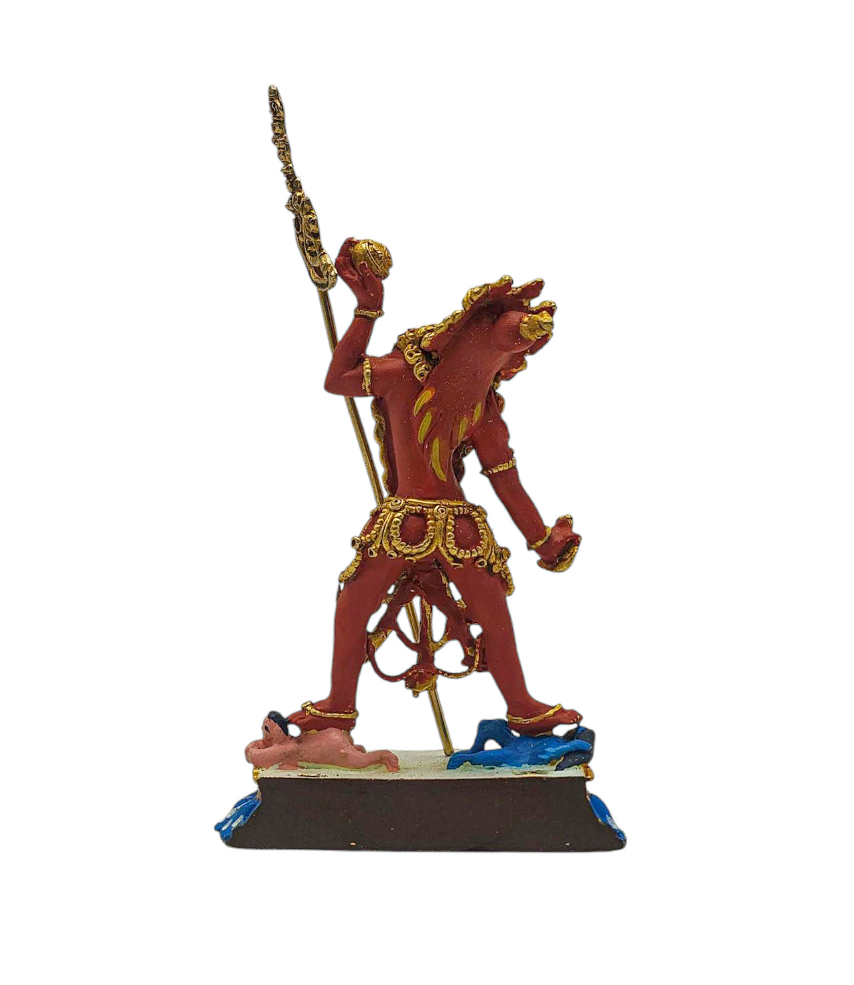 vajrayogini Buddhist Miniature Statue, thangka Color Finishing