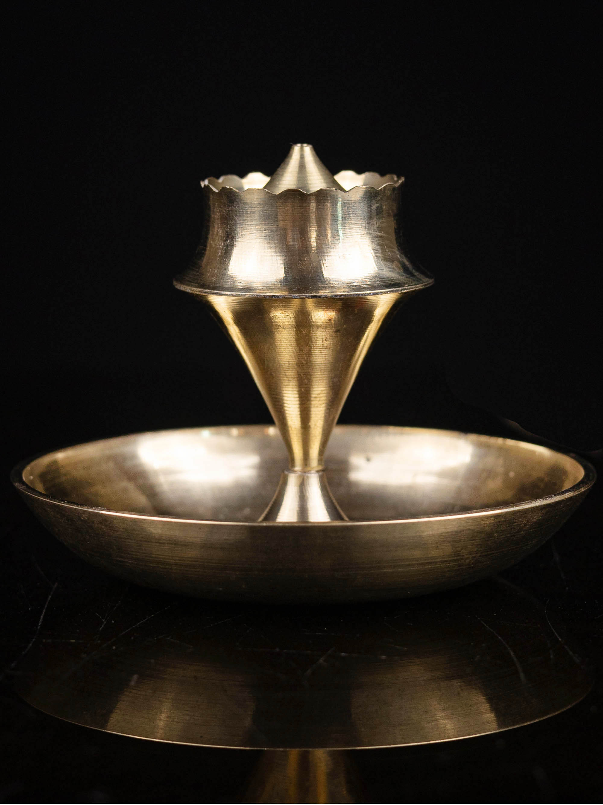 Buddhist Stick Incense Holder Or Dhoop Dani, [brass]