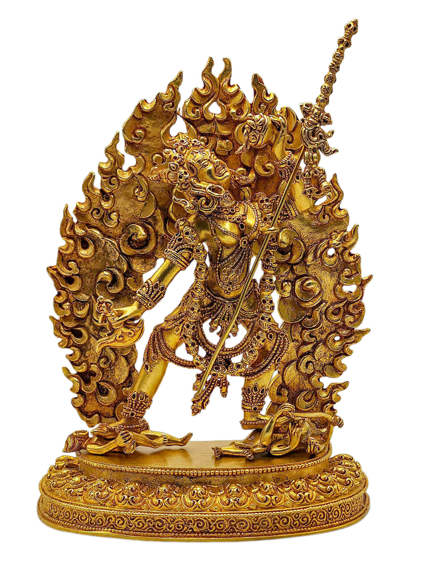 [vajrayogini], Buddhist Miniature Statue, [gold Plated]