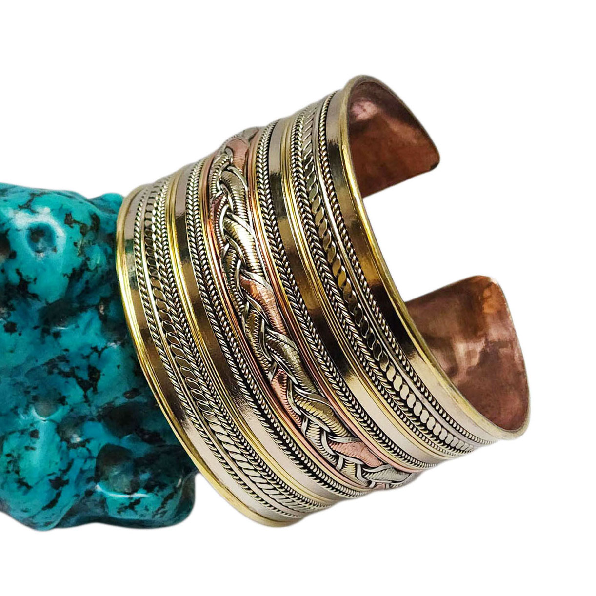 3 Metal Bracelet [copper, Brass, Iron] Xl