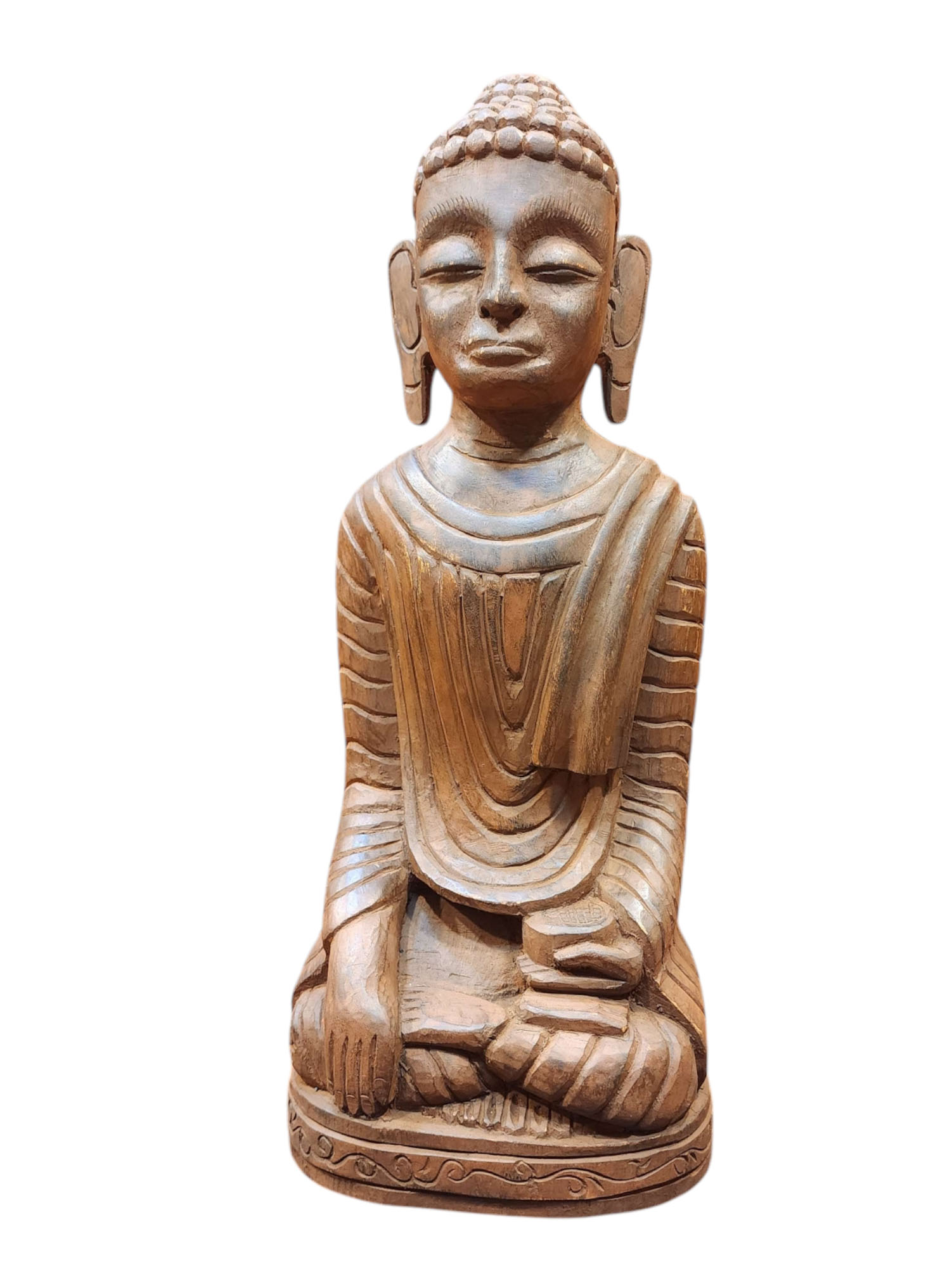 [shakyamuni Buddha], Buddhist Wooden Statue, [poplar Wood]