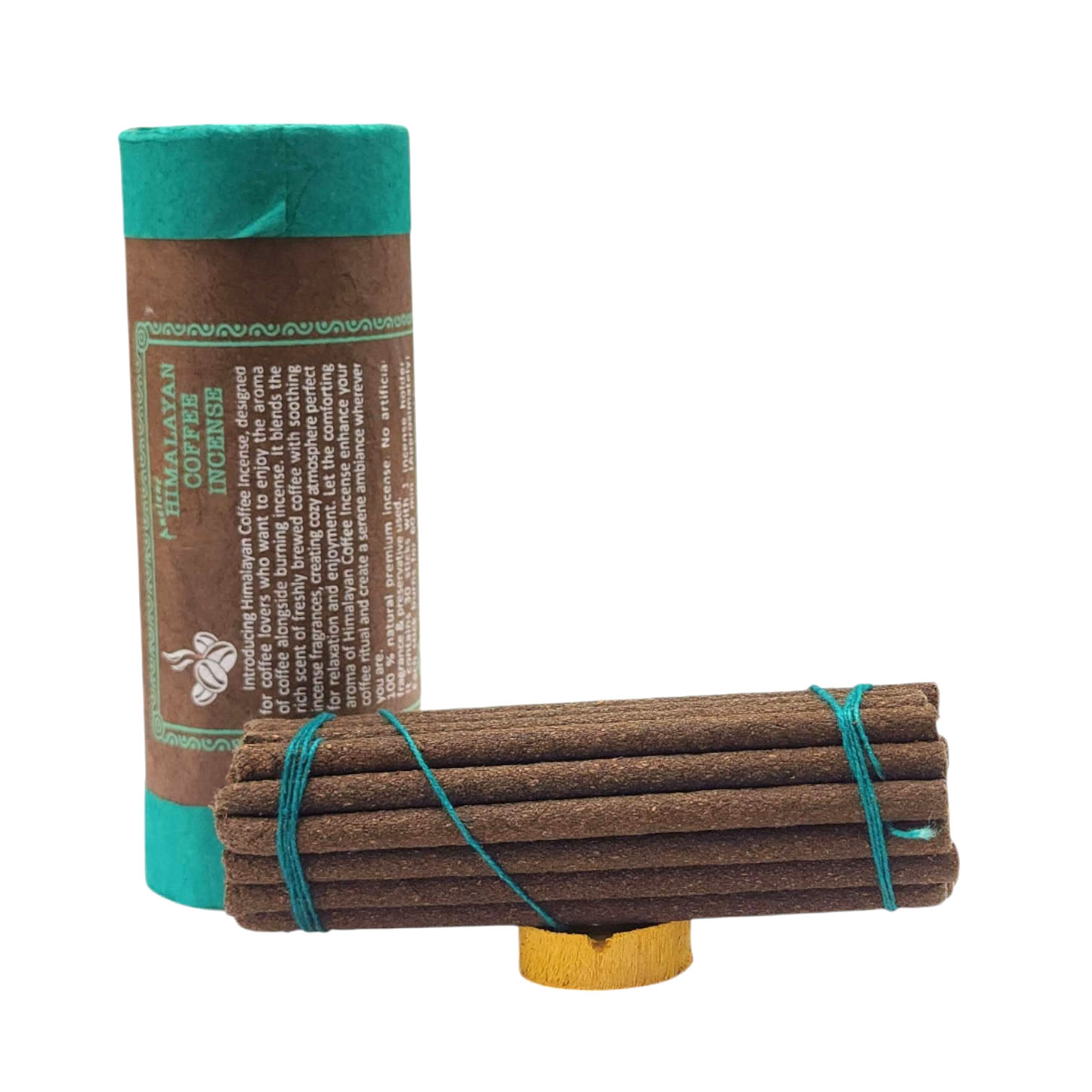 [himalayan Coffee] Tibetan Herbal Incense, [30 Sticks], [incense Holder]