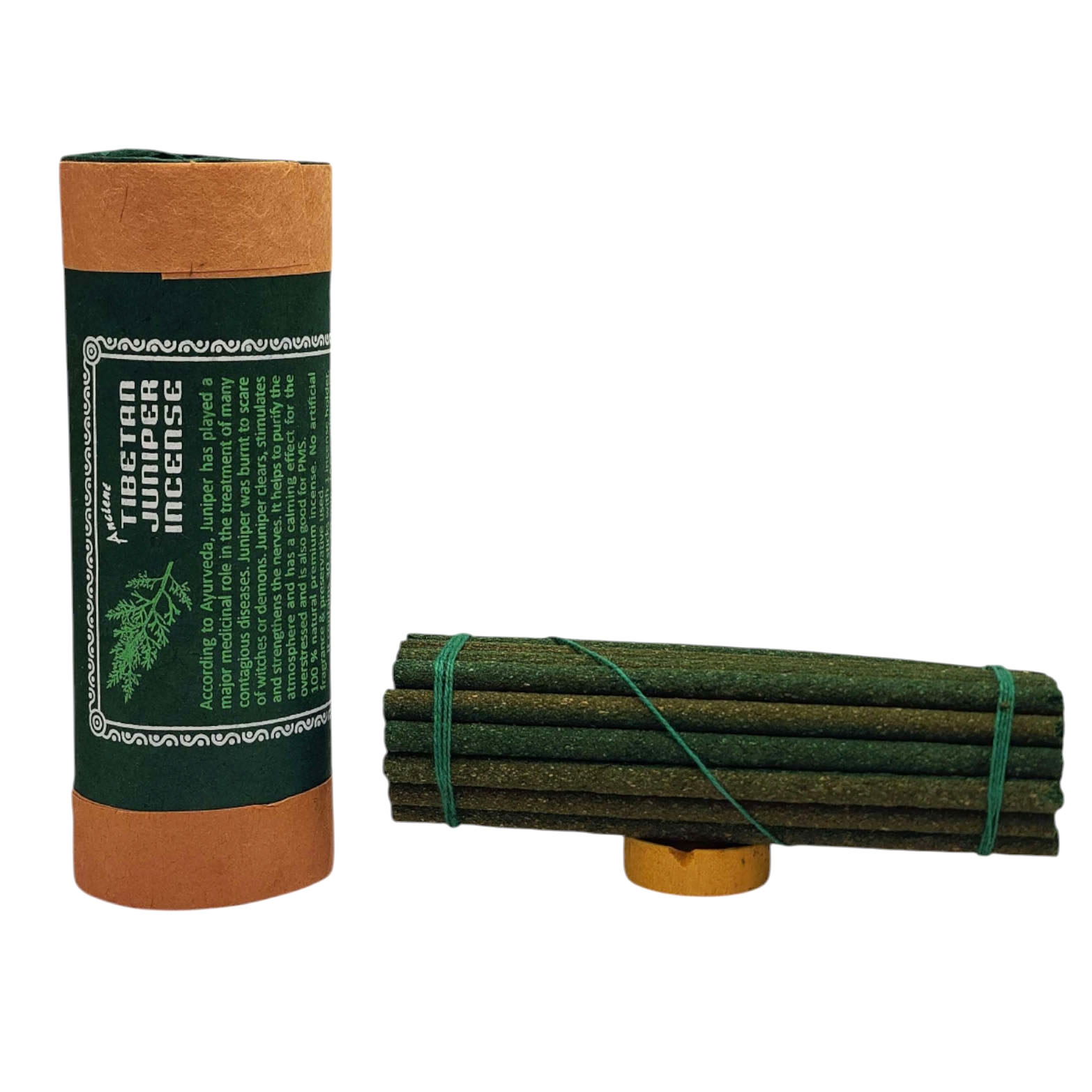 [tibetan Juniper] Tibetan Herbal Incense, [30 Sticks], [incense Holder]