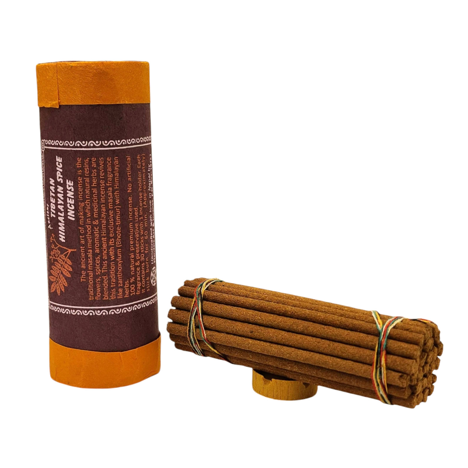 [tibetan Himalayan Spice] Tibetan Herbal Incense, [30 Sticks], [incense Holder]
