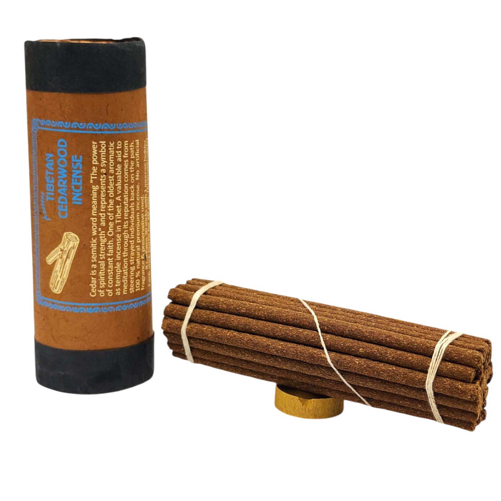 [tibetan Cedarwood] Tibetan Herbal Incense, [30 Sticks], [incense Holder]