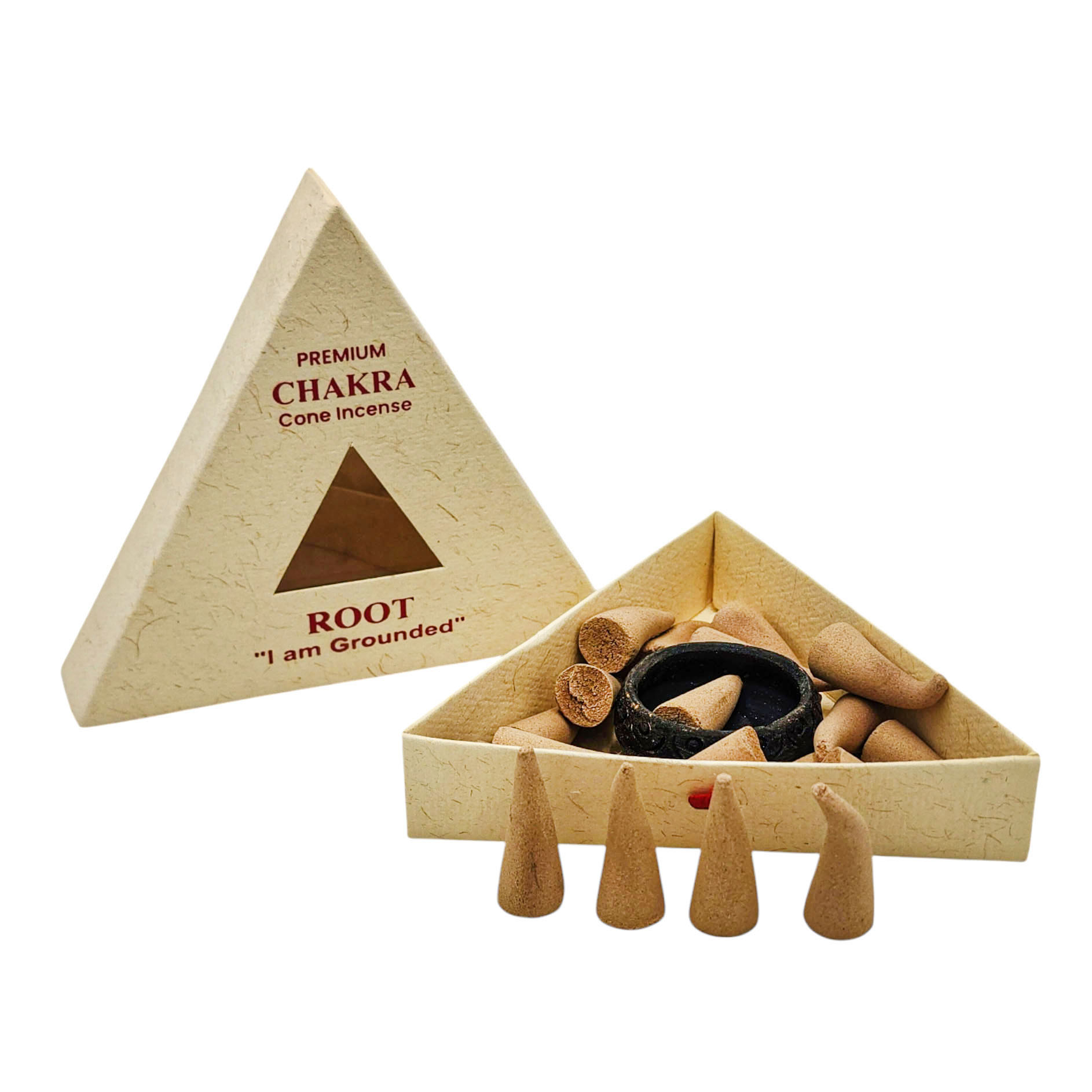 [herbal Incense], Premium Chakra Cone Incense
