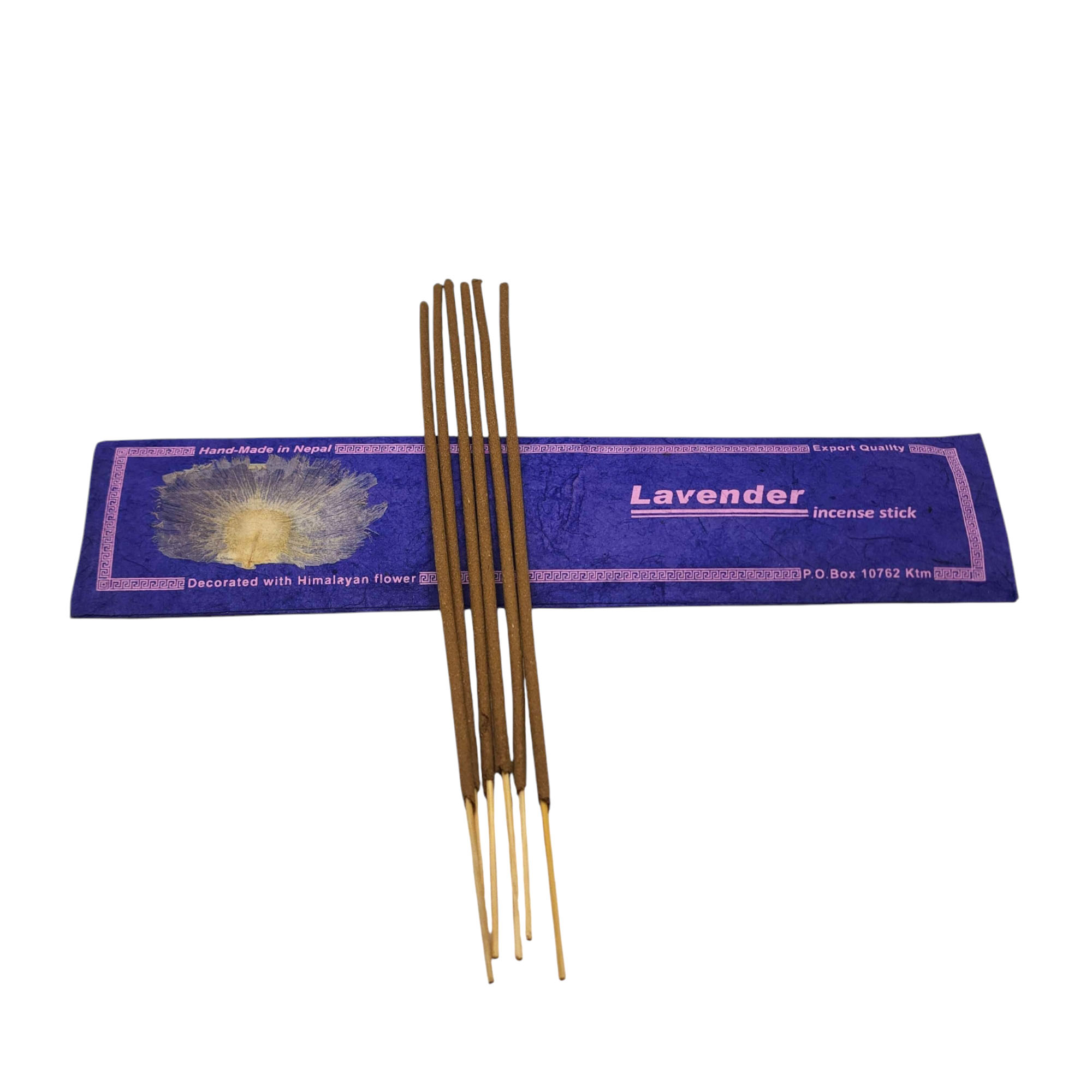 Lavendoer Ritual Incense Stick, [15 Stick], [high Quality], Made In Nepal