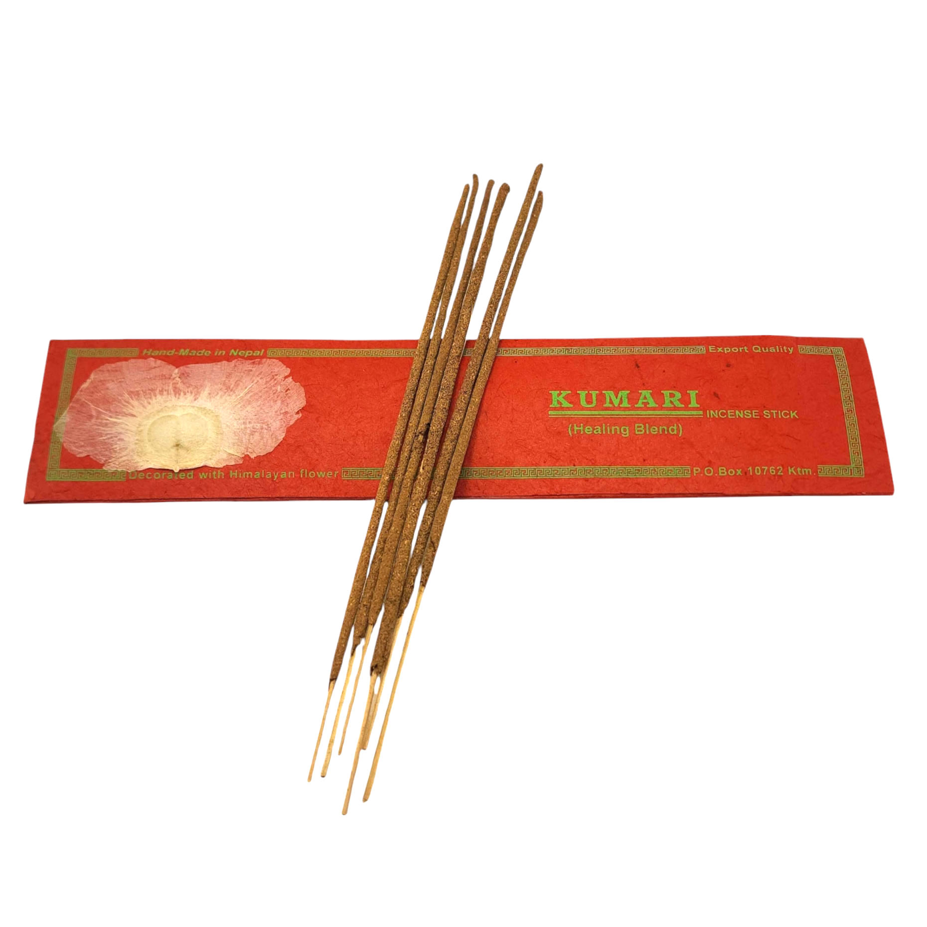 Kumari Healingbenld Ritual Incense Stick, [15 Stick], [high Quality], Made In Nepal