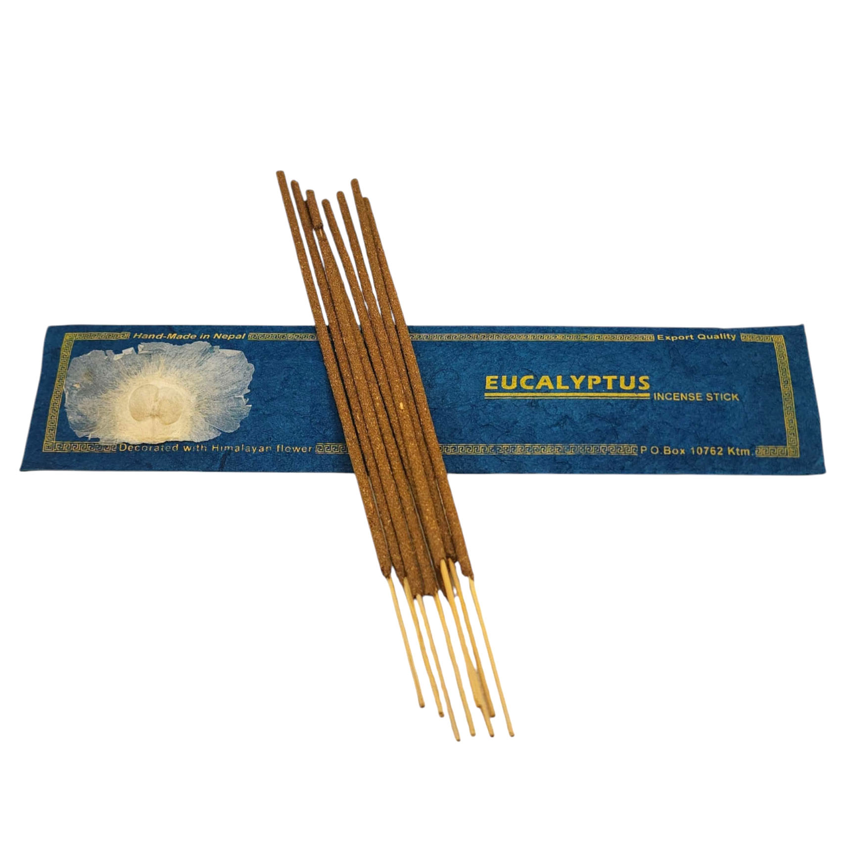 Eucalyptus Ritual Incense Stick, [15 Stick], [high Quality], Made In Nepal