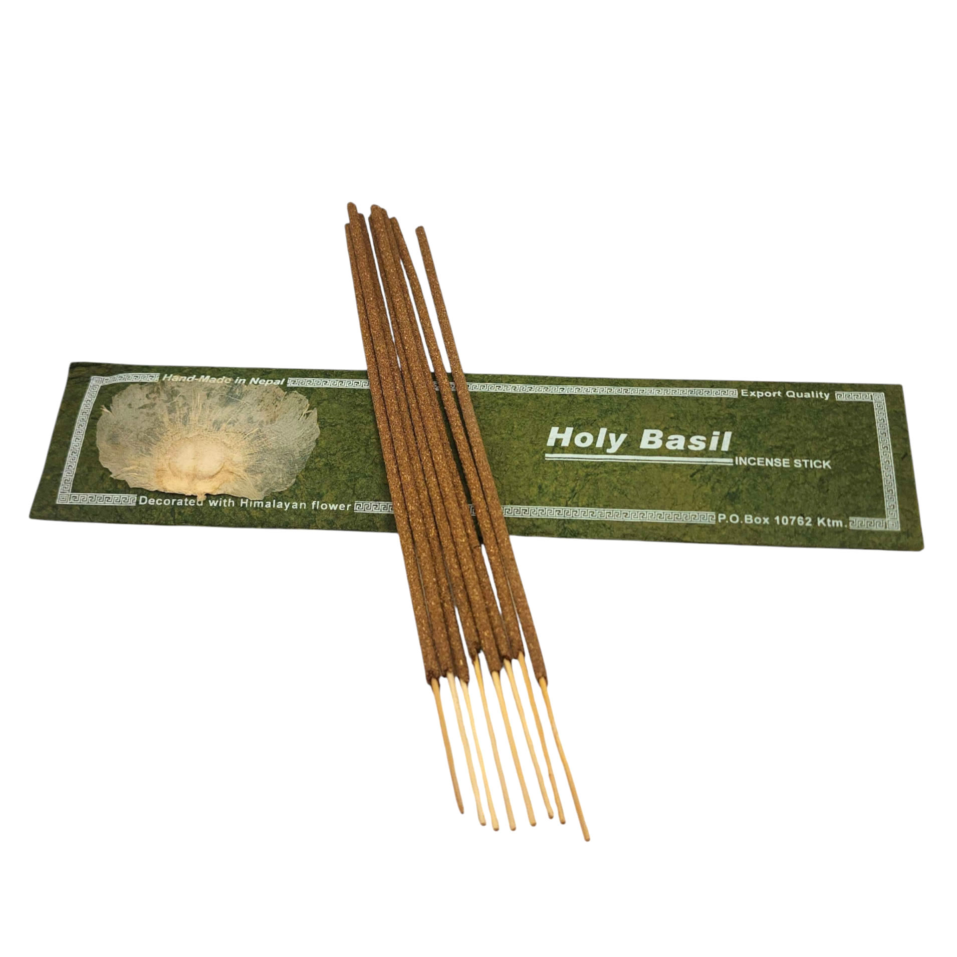 Holy Basil Ritual Incense Stick, [15 Stick], [high Quality], Made In Nepal