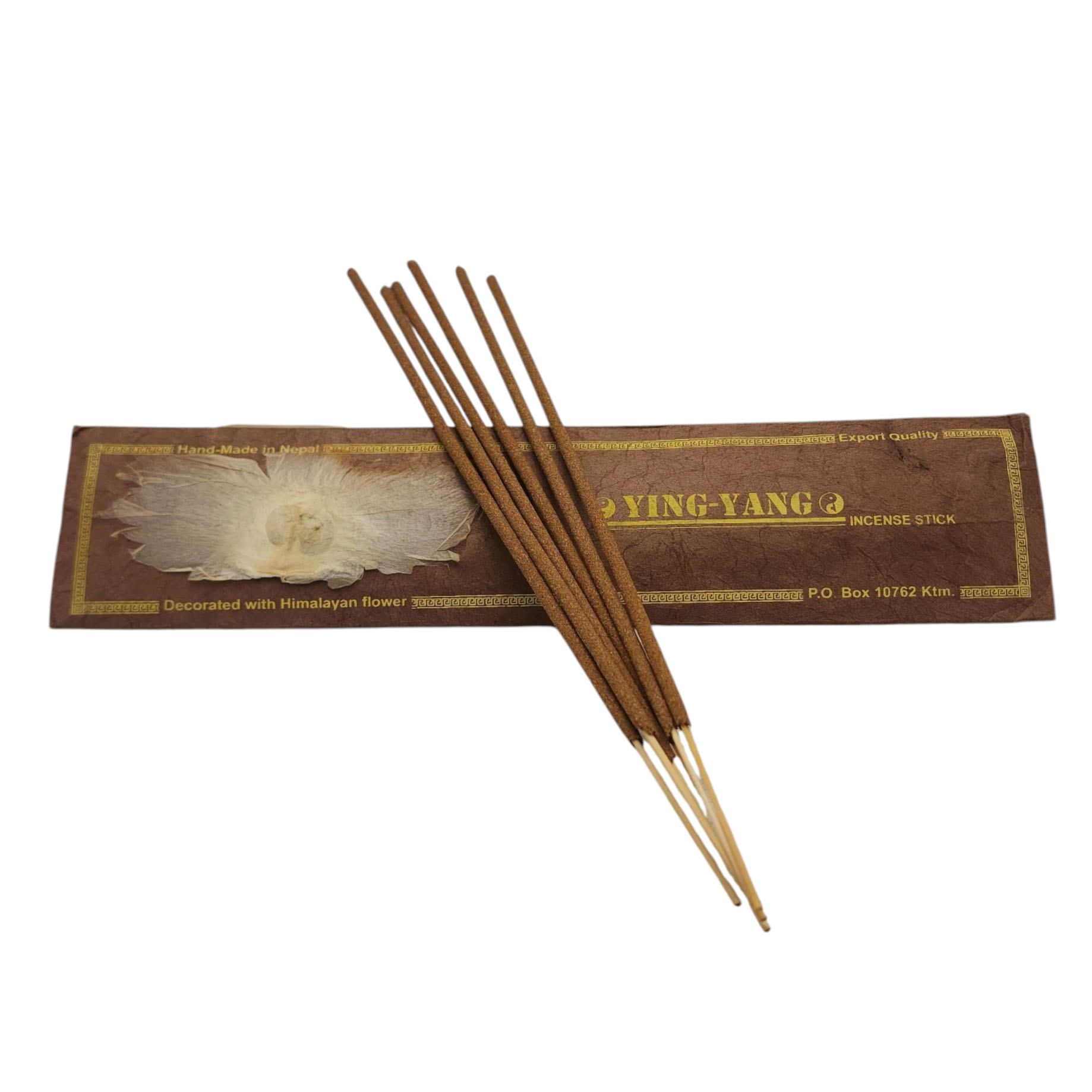 Ying-yang Ritual Incense Stick, [15 Stick], [high Quality], Made In Nepal
