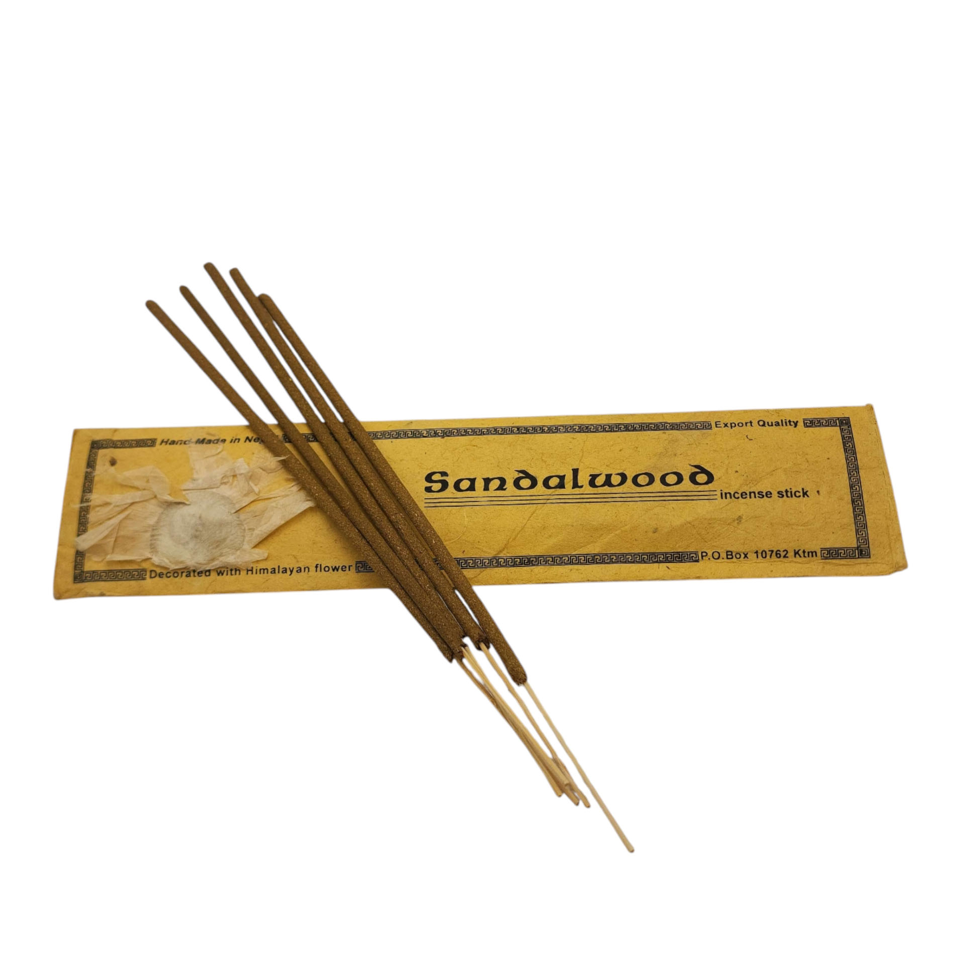 Sandlewood Ritual Incense Stick, [15 Stick], [high Quality], Made In Nepal