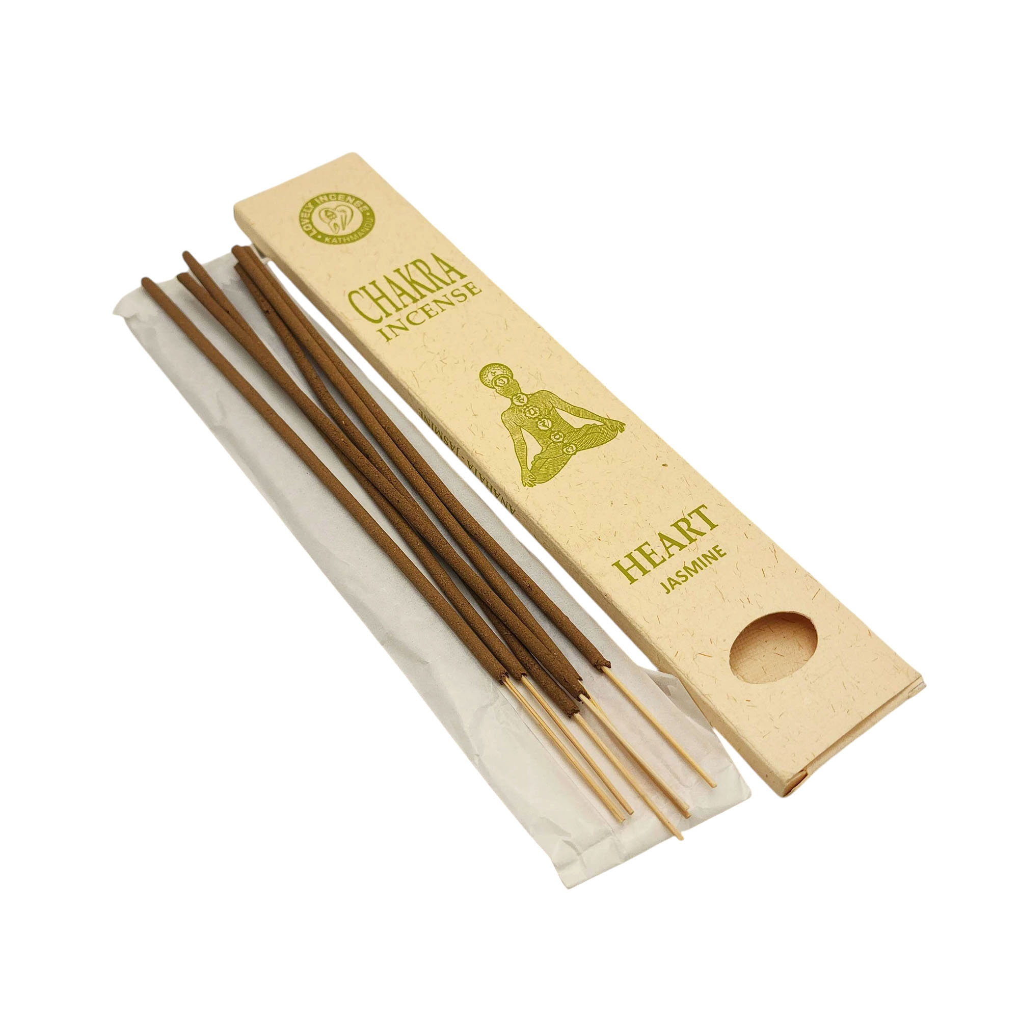 Chakra Heart Ritual Incense Stick, [15 Stick], [high Quality], Made In Nepal