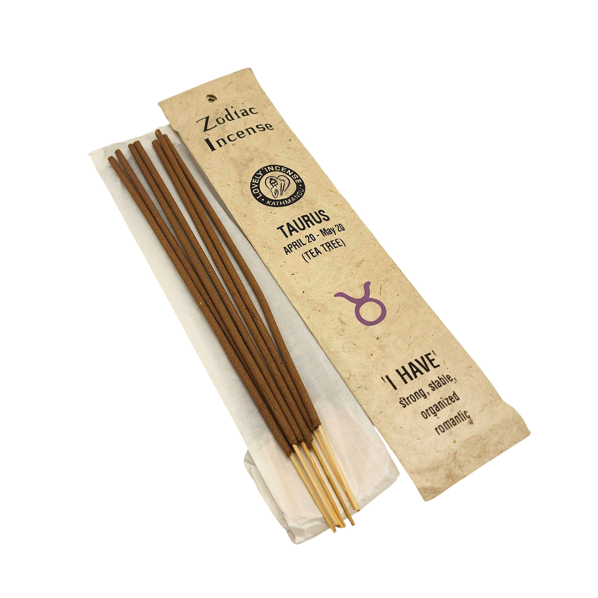 Zodiac Incense Taurus Ritual Incense Stick, [15 Stick], [high Quality], Made In Nepal