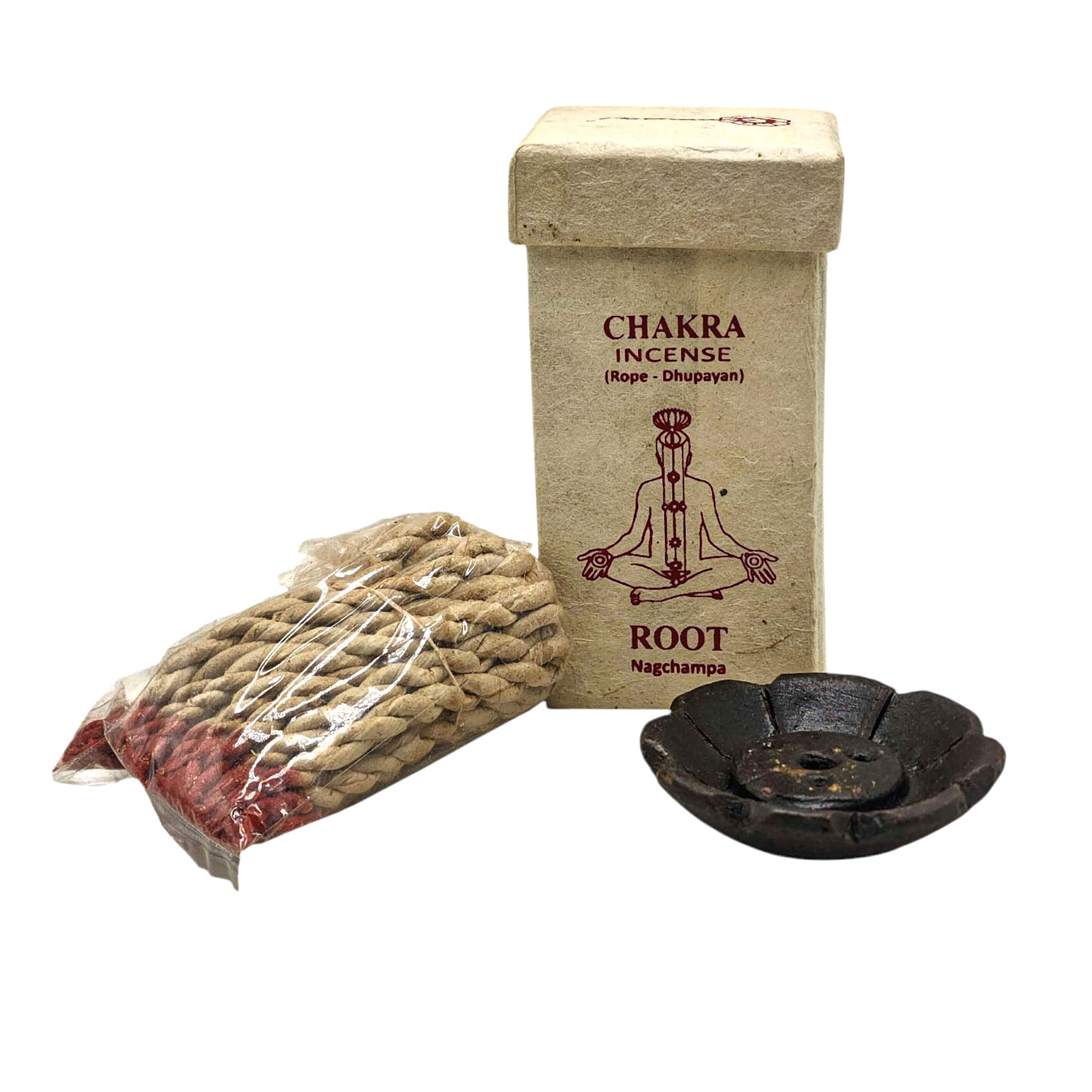 Chakara Root Nagchampa Handmade  Rope Incense, [high Quality] With [35 Rope] , By Tibetan Organic Incense
