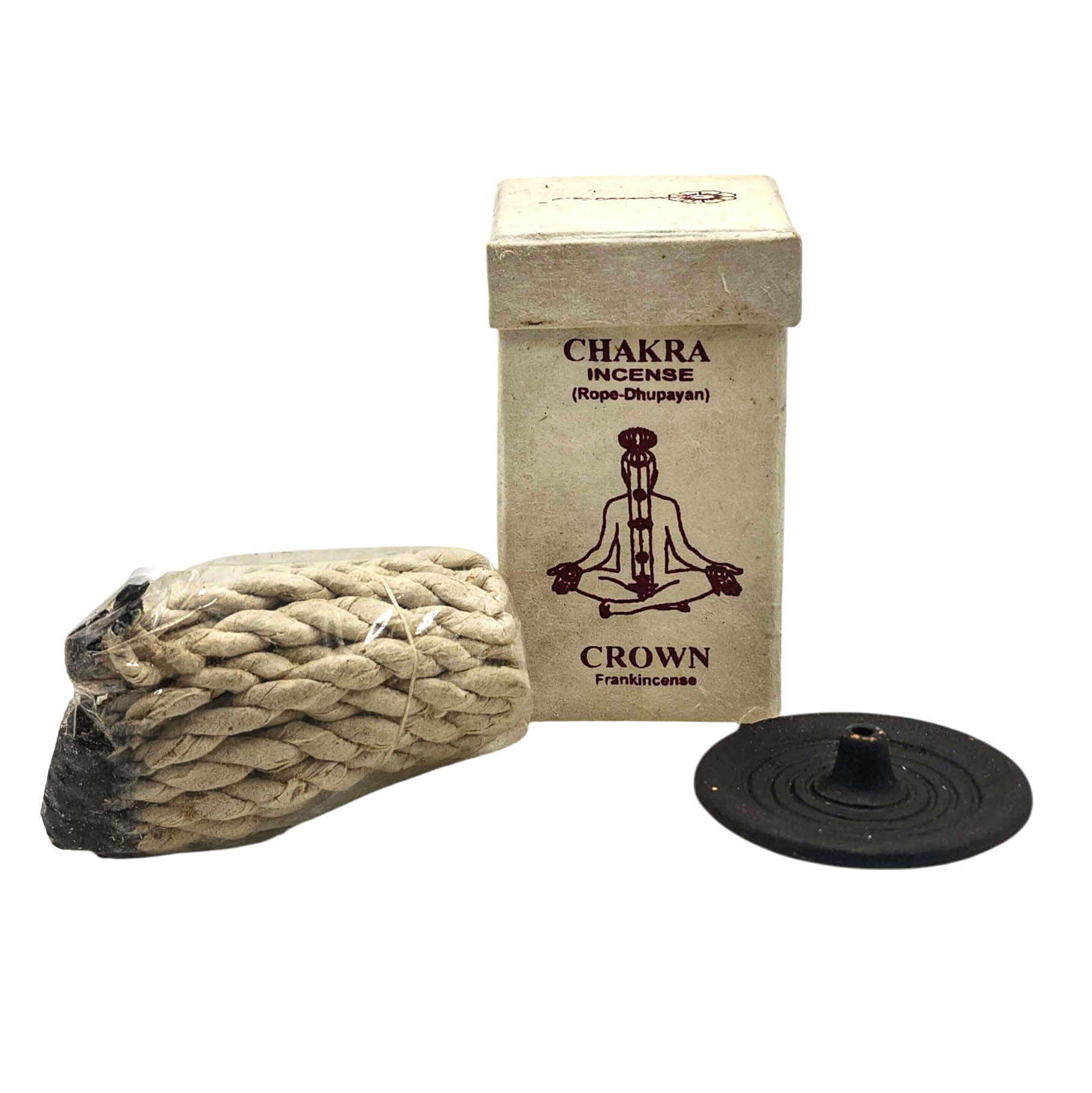 Chakara Crown Frankincense Handmade Rope Incense, [high Quality] With [35 Rope] , By Tibetan Organic Incense