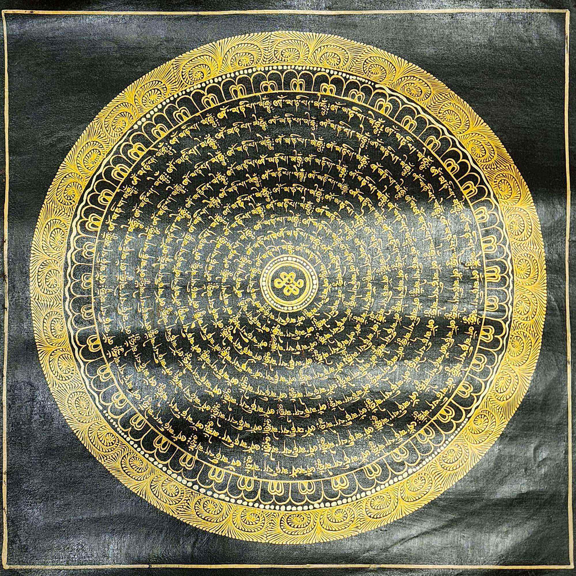 [student Mandala], Buddhist Traditional Painting, [hand Painted]