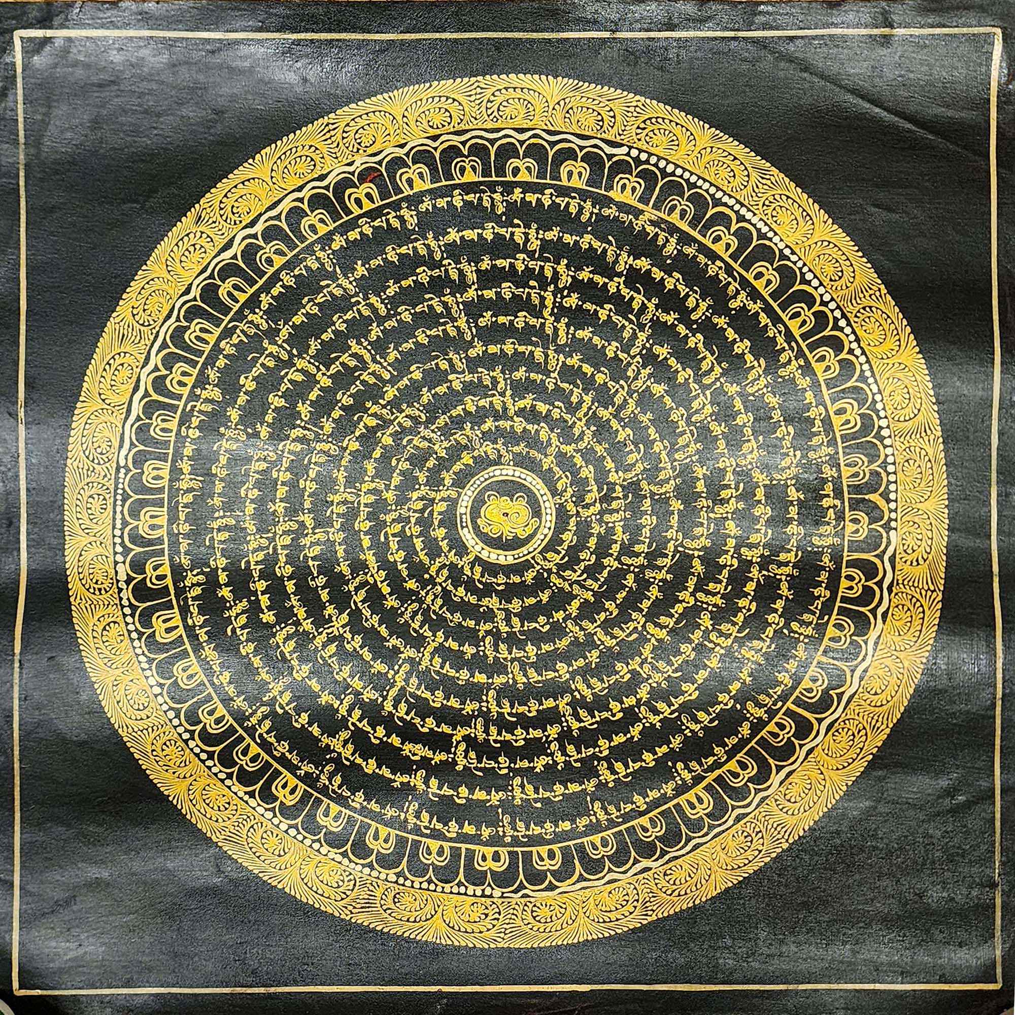 [student Mandala], Buddhist Traditional Painting, [hand Painted]