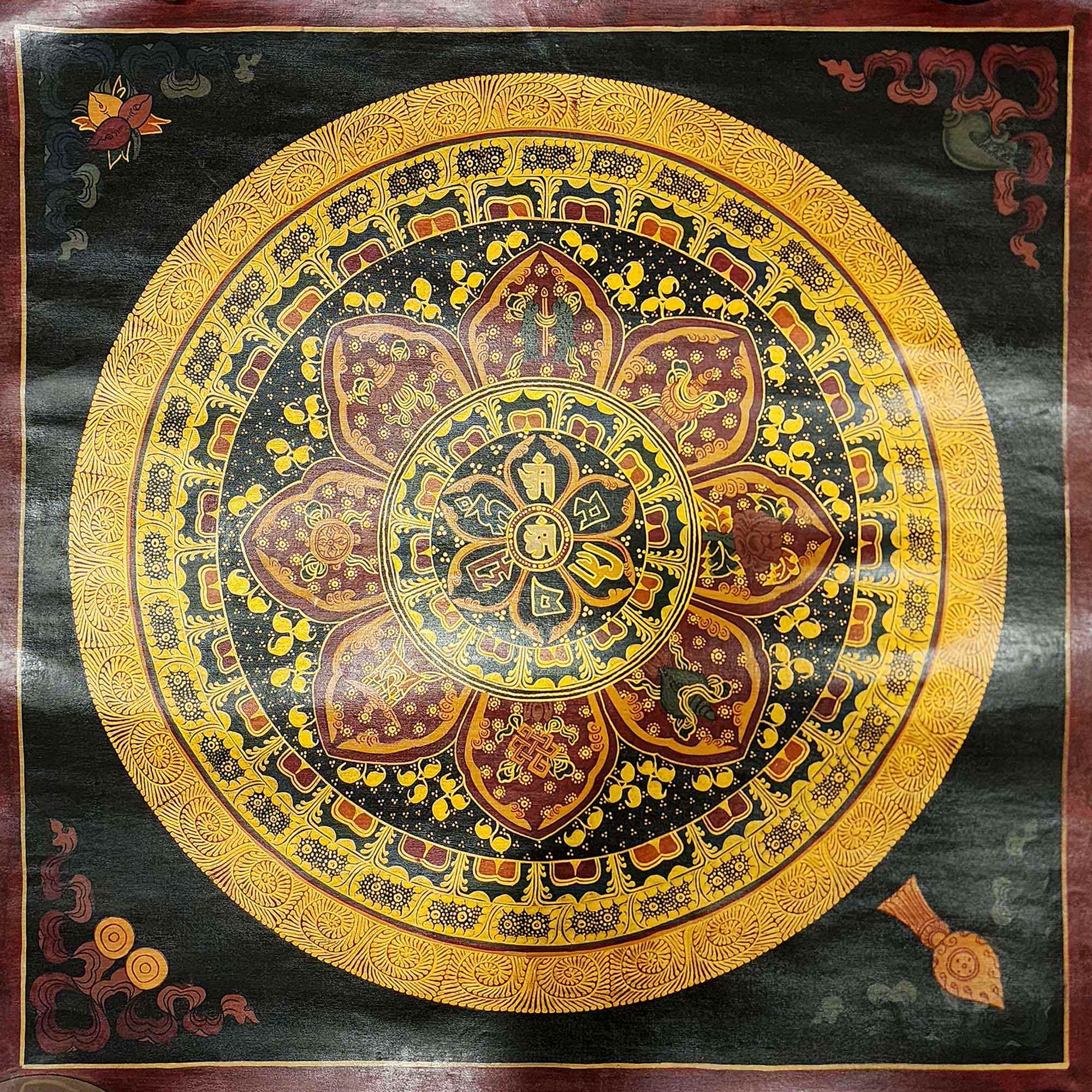 [student Mandala], Buddhist Traditional Painting, [hand Painted]