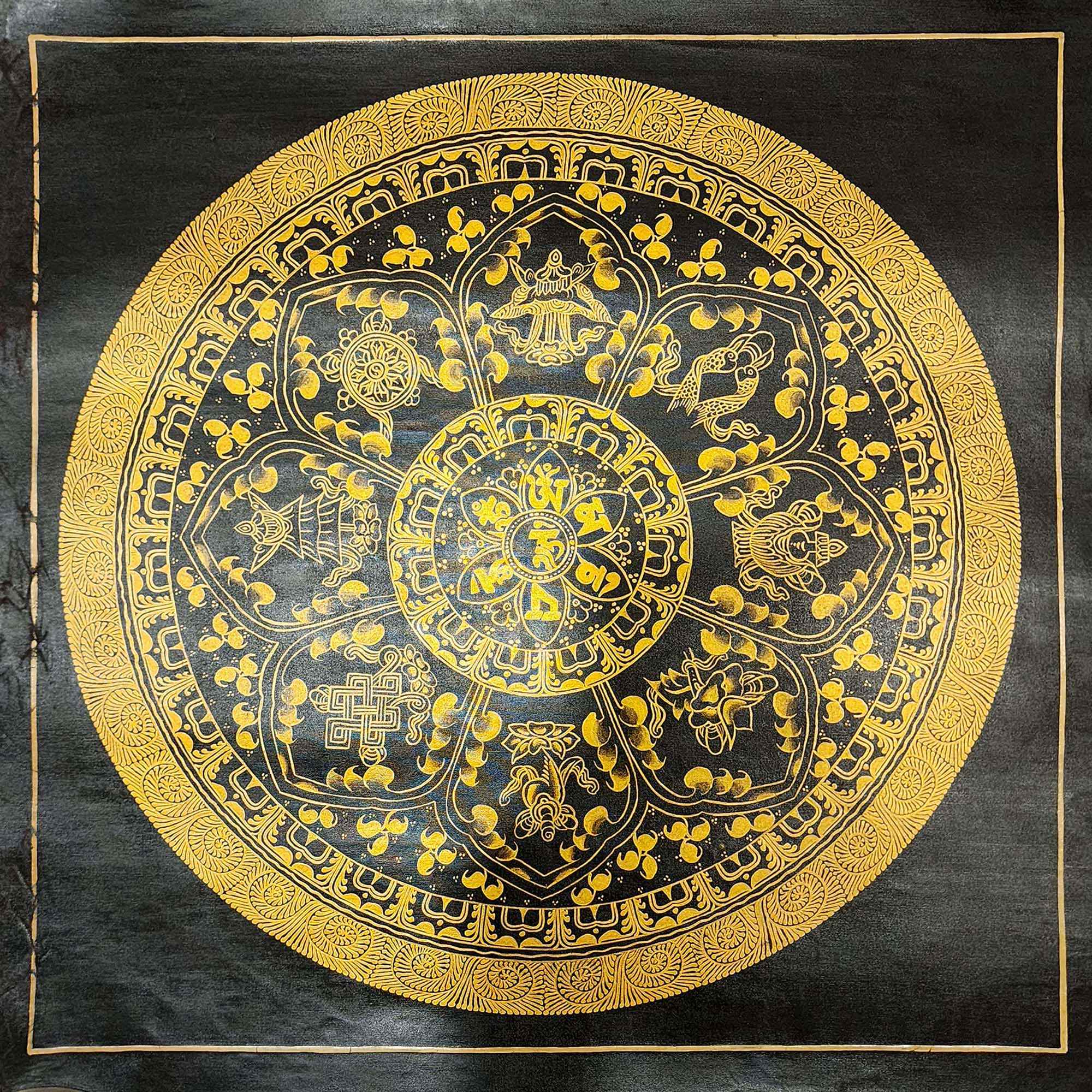 [student Mandala], Buddhist Traditional Painting, [hand Painted]