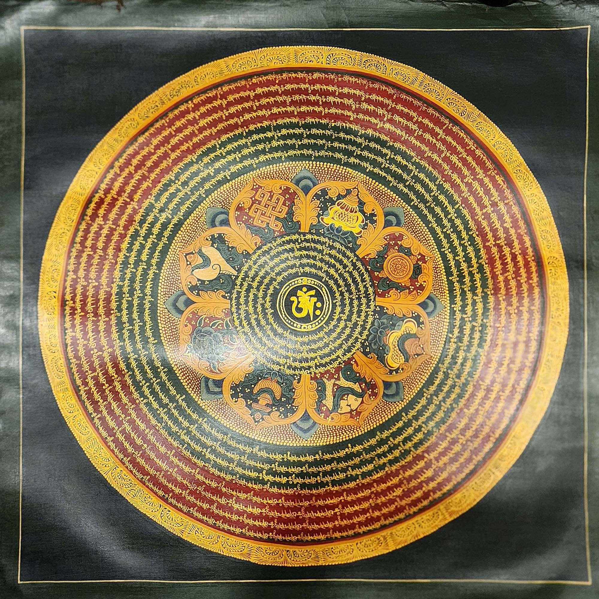 [student Mandala], Buddhist Traditional Painting, [hand Painted]