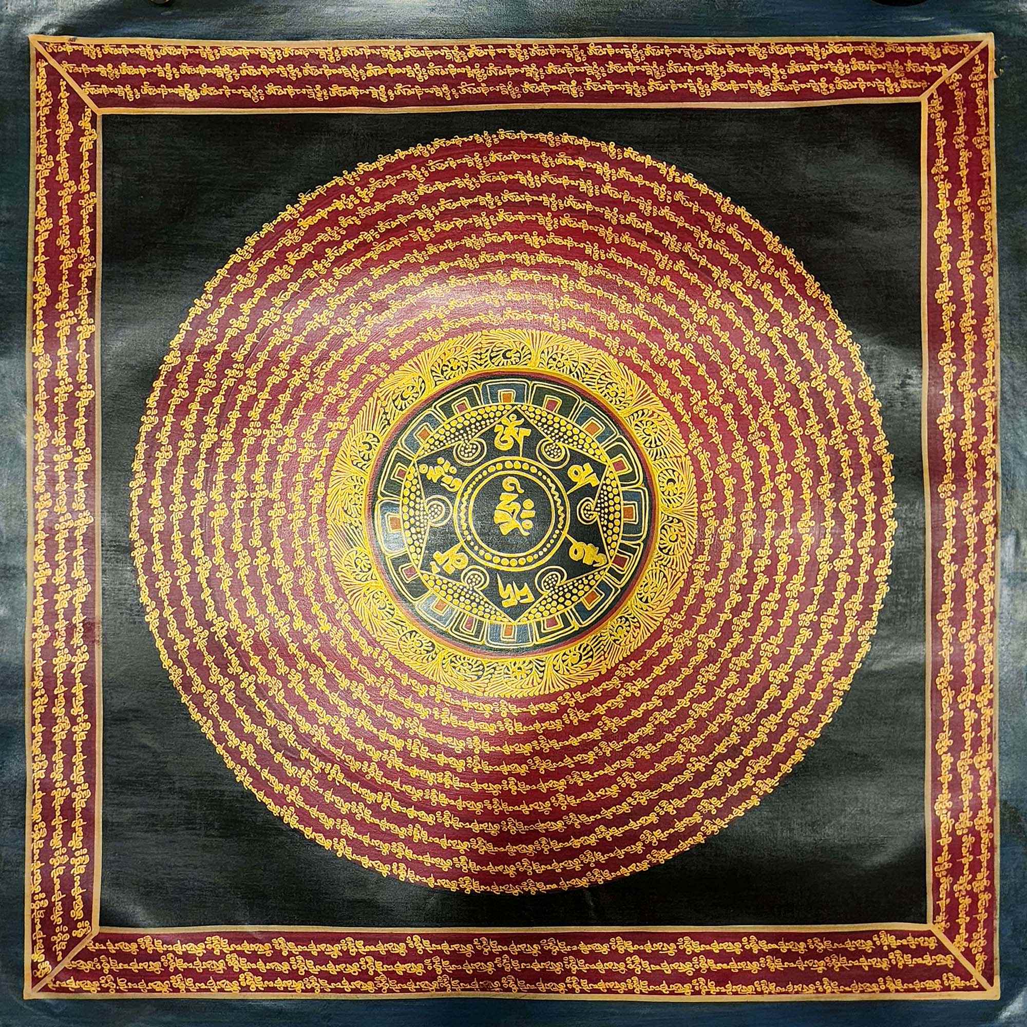 [student Mandala], Buddhist Traditional Painting, [hand Painted]