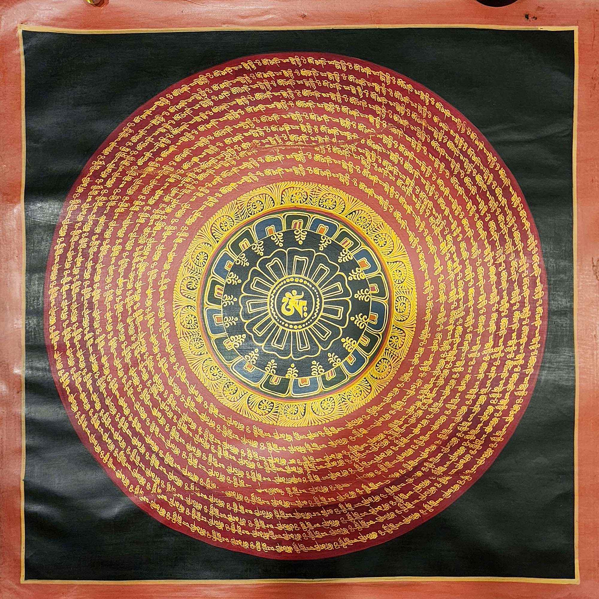 [student Mandala], Buddhist Traditional Painting, [hand Painted]