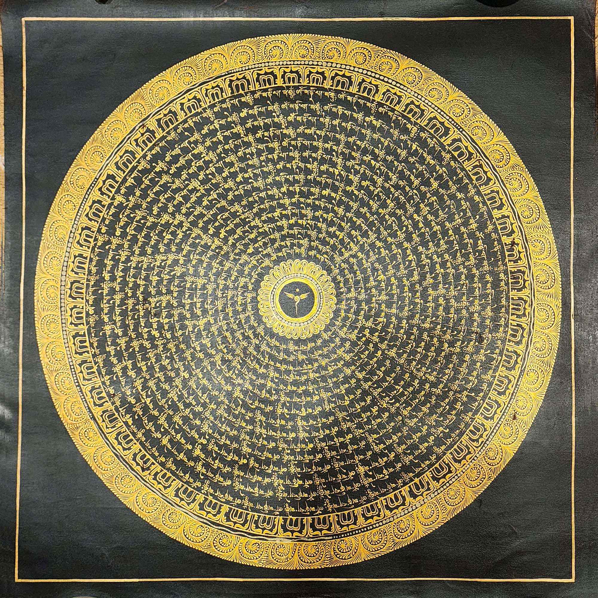 [student Mandala], Buddhist Traditional Painting, [hand Painted]