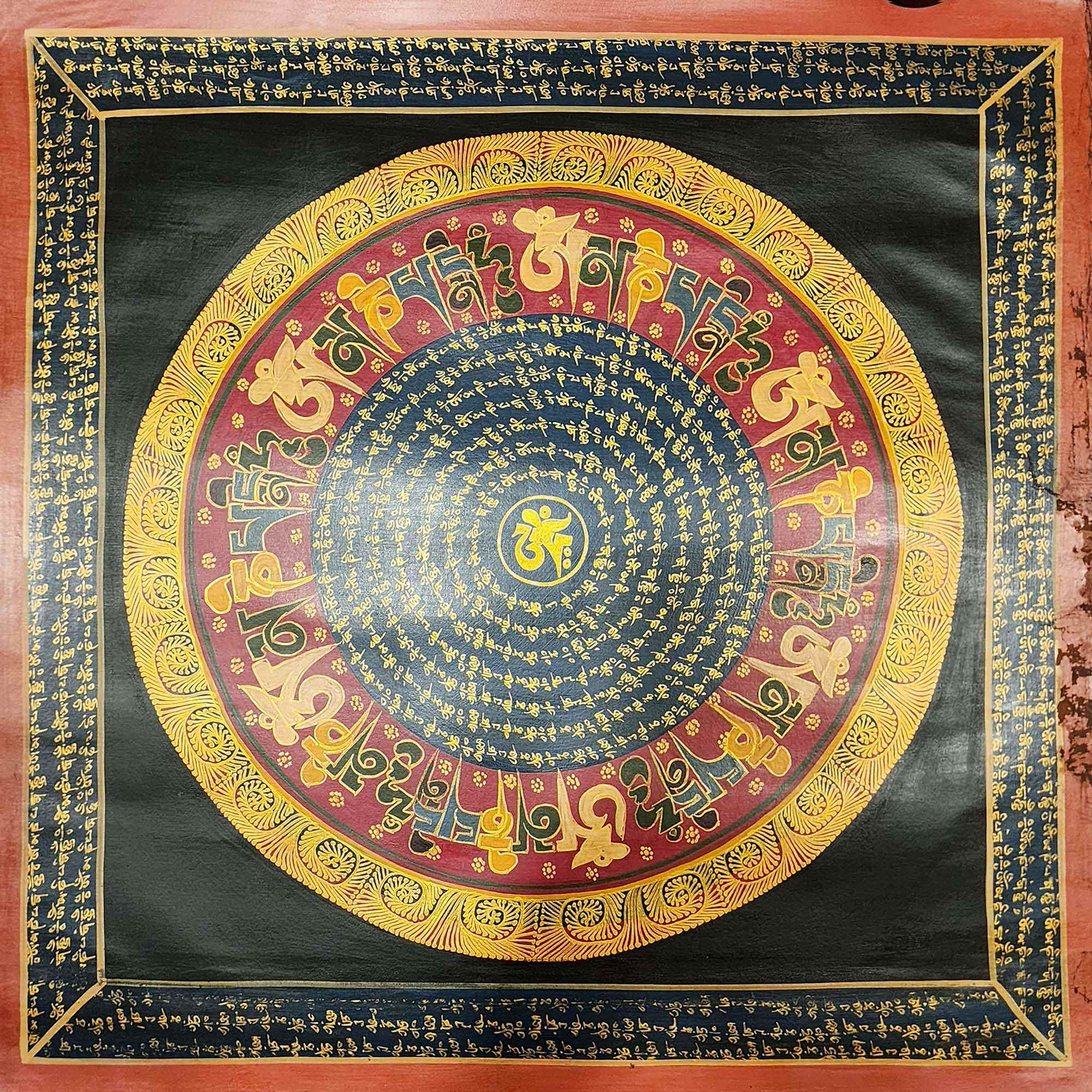[student Mandala], Buddhist Traditional Painting, [hand Painted]