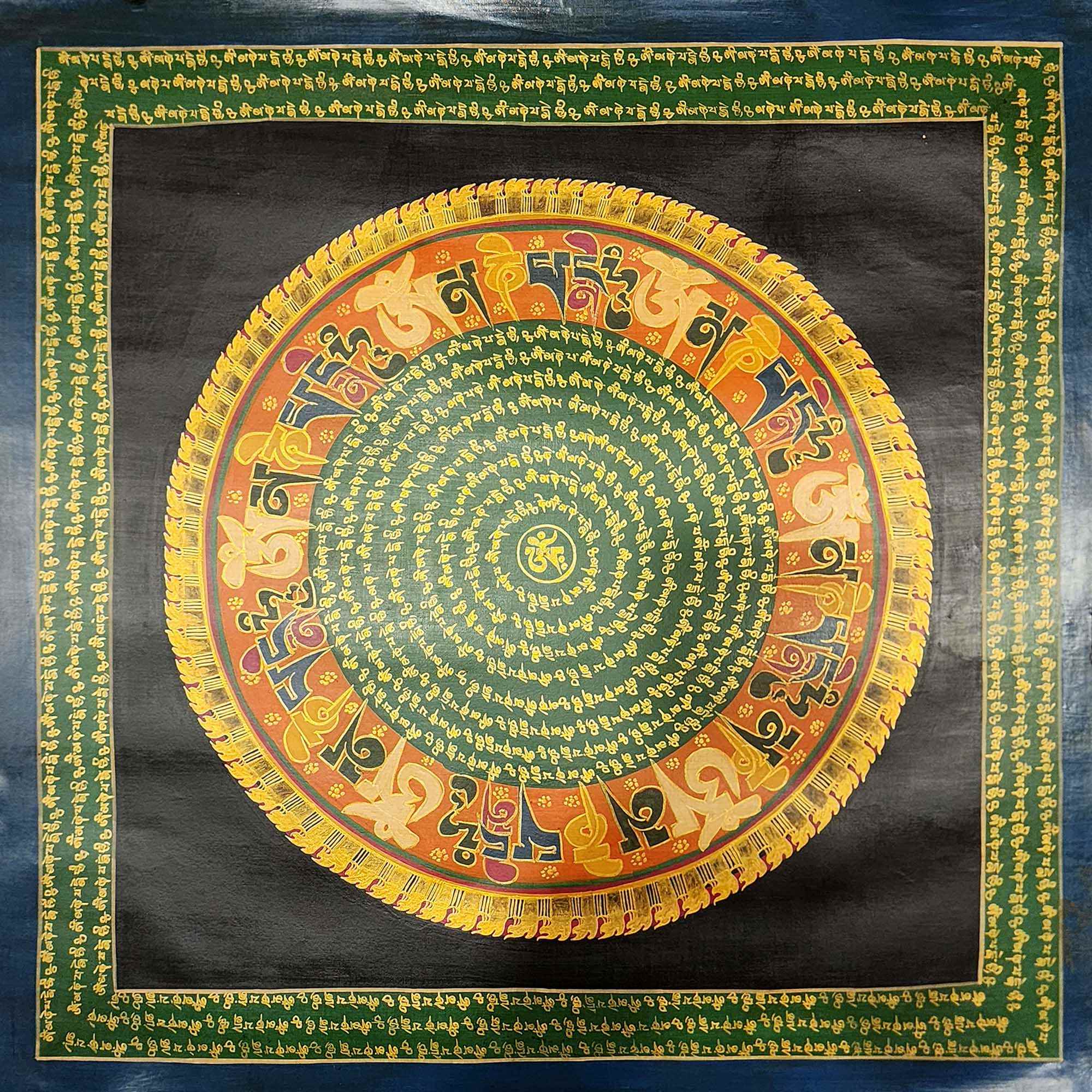 [student Mandala], Buddhist Traditional Painting, [hand Painted]