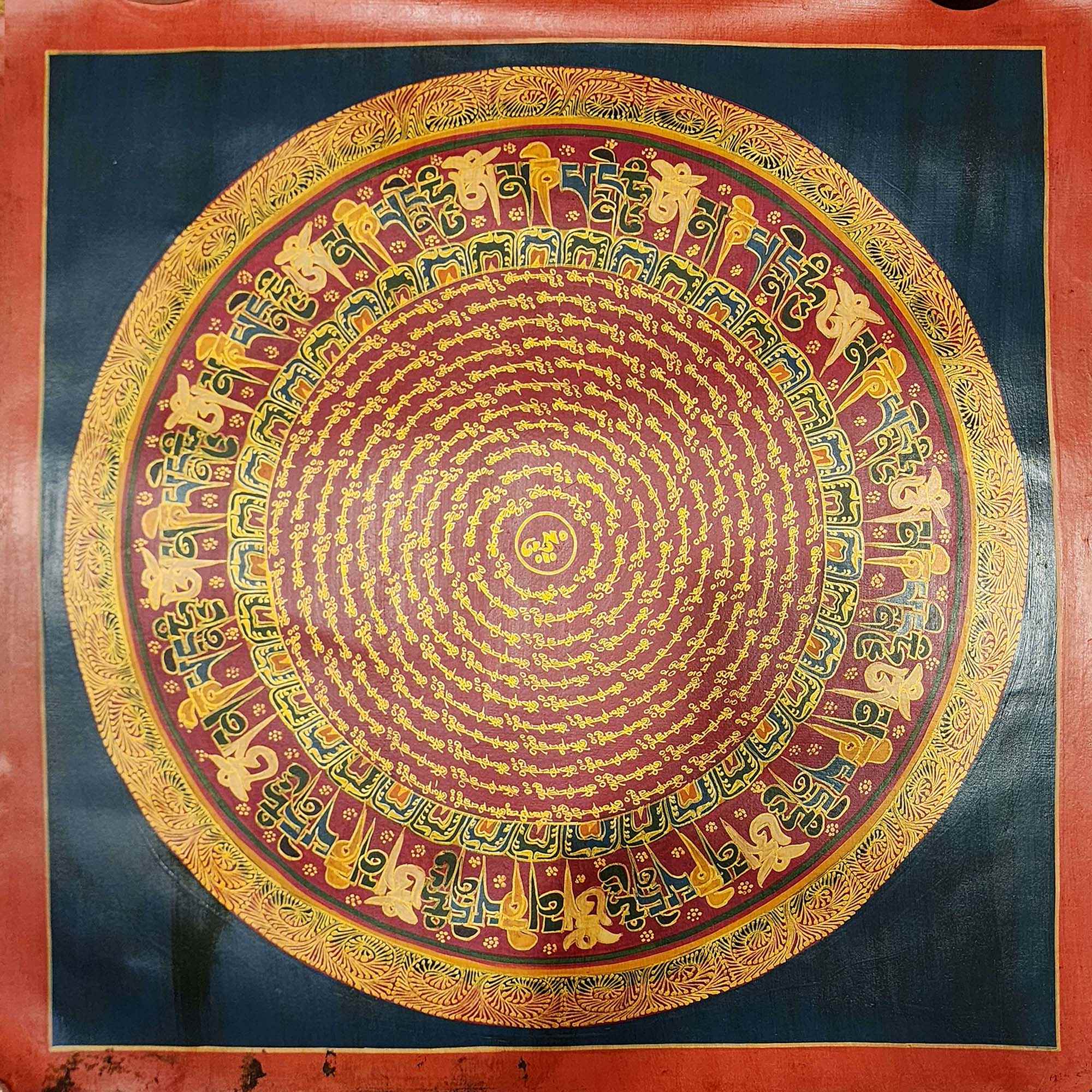 [student Mandala], Buddhist Traditional Painting, [hand Painted]
