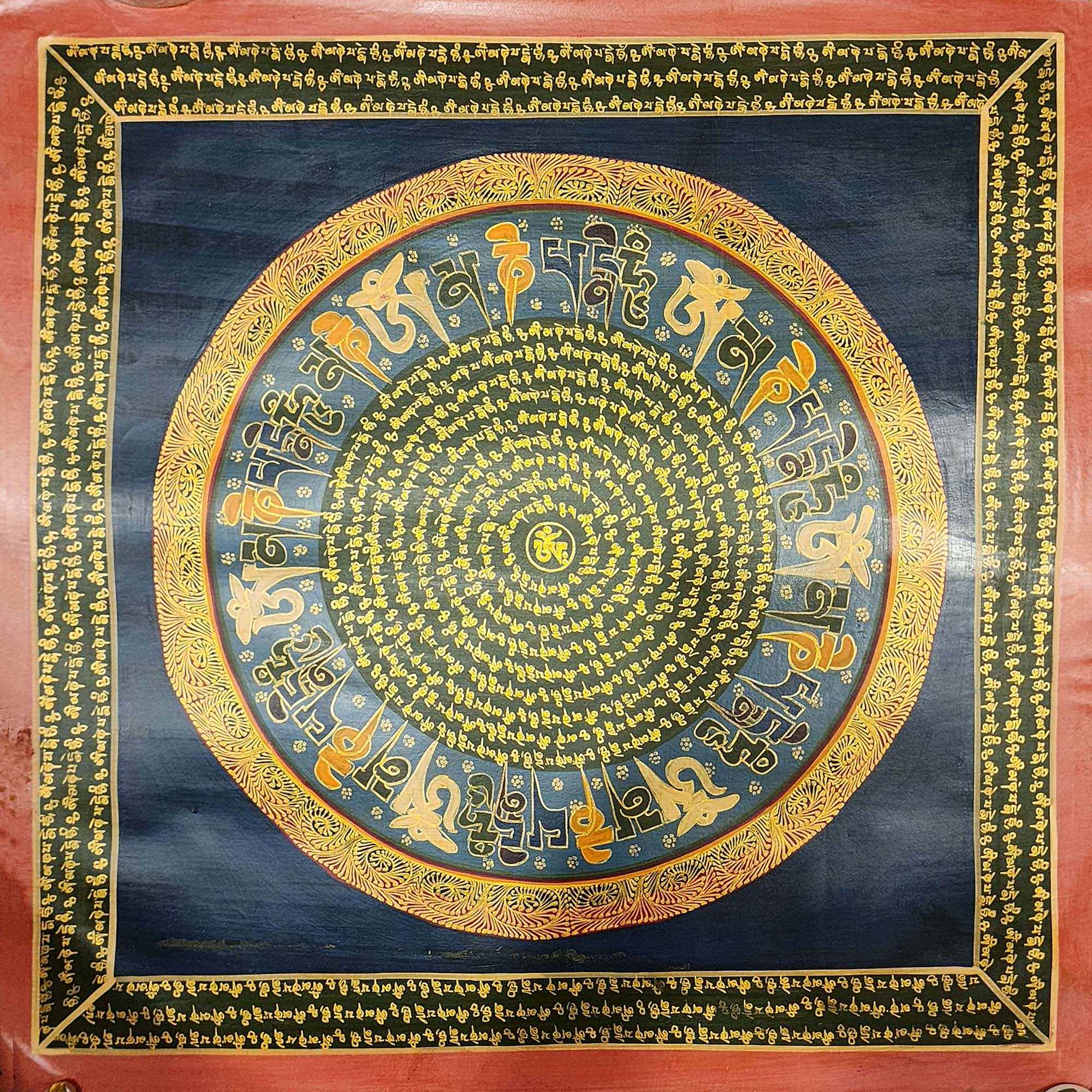 [student Mandala], Buddhist Traditional Painting, [hand Painted]