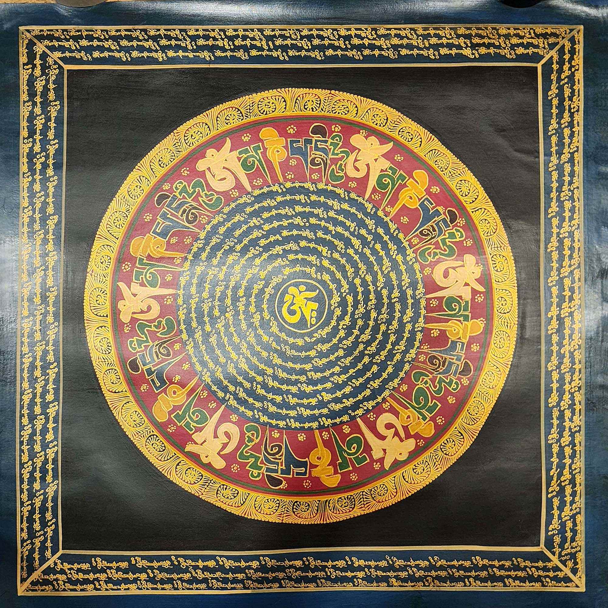 [student Mandala], Buddhist Traditional Painting, [hand Painted]