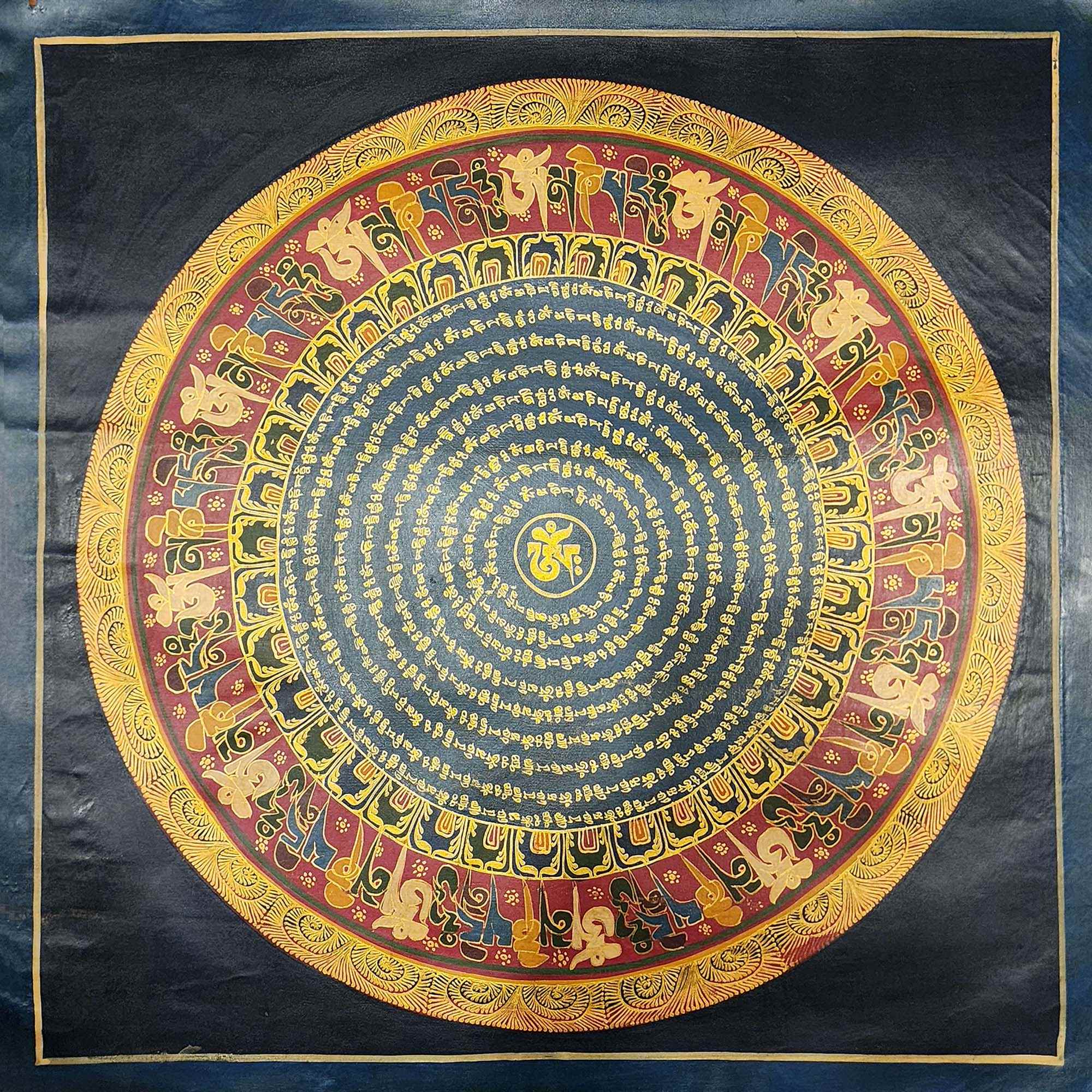 [student Mandala], Buddhist Traditional Painting, [hand Painted]