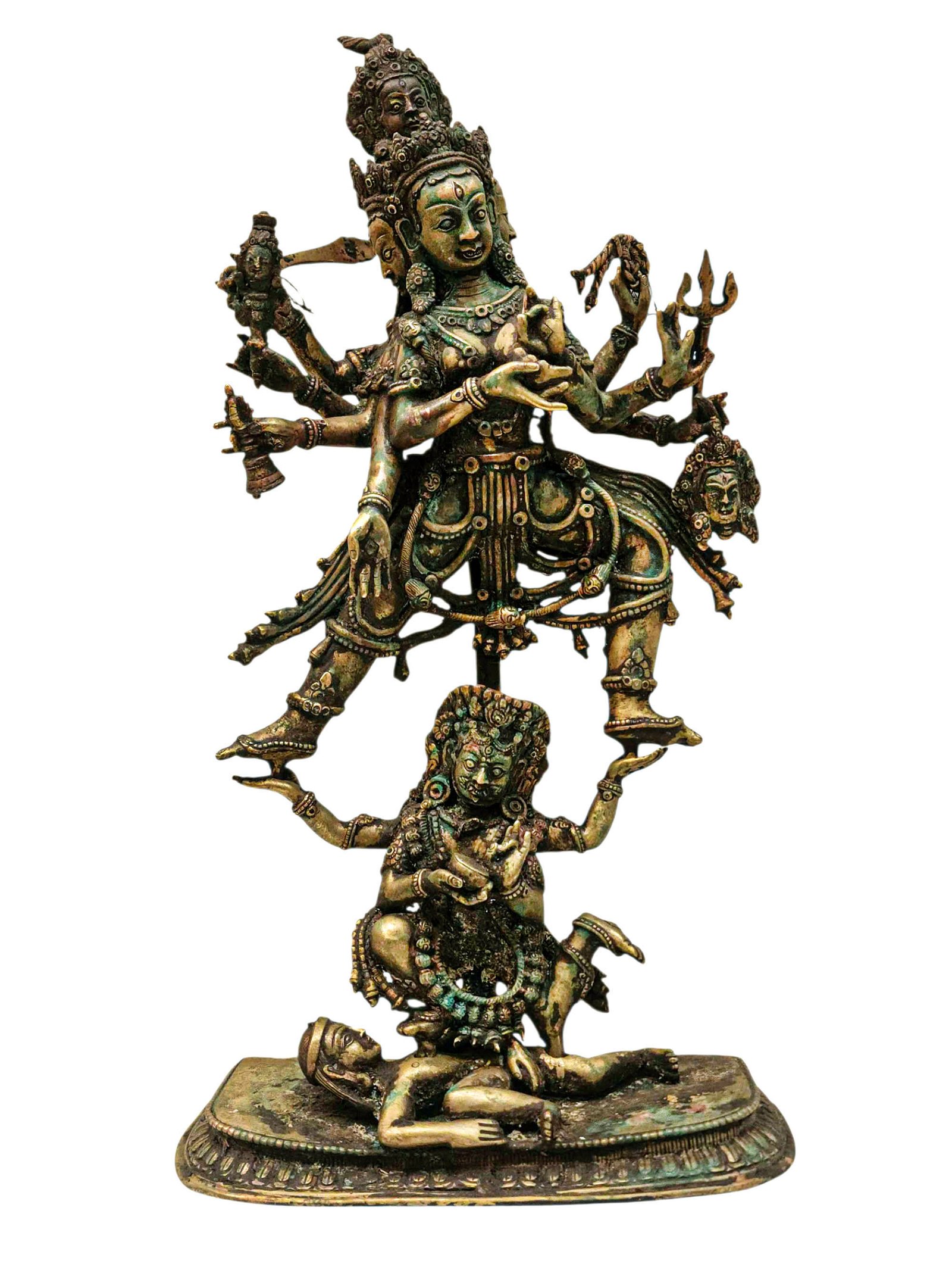 [siddhi Lakshmi], [hq], Buddhist Handmade Statue, [antique Finishing], [rare Find]