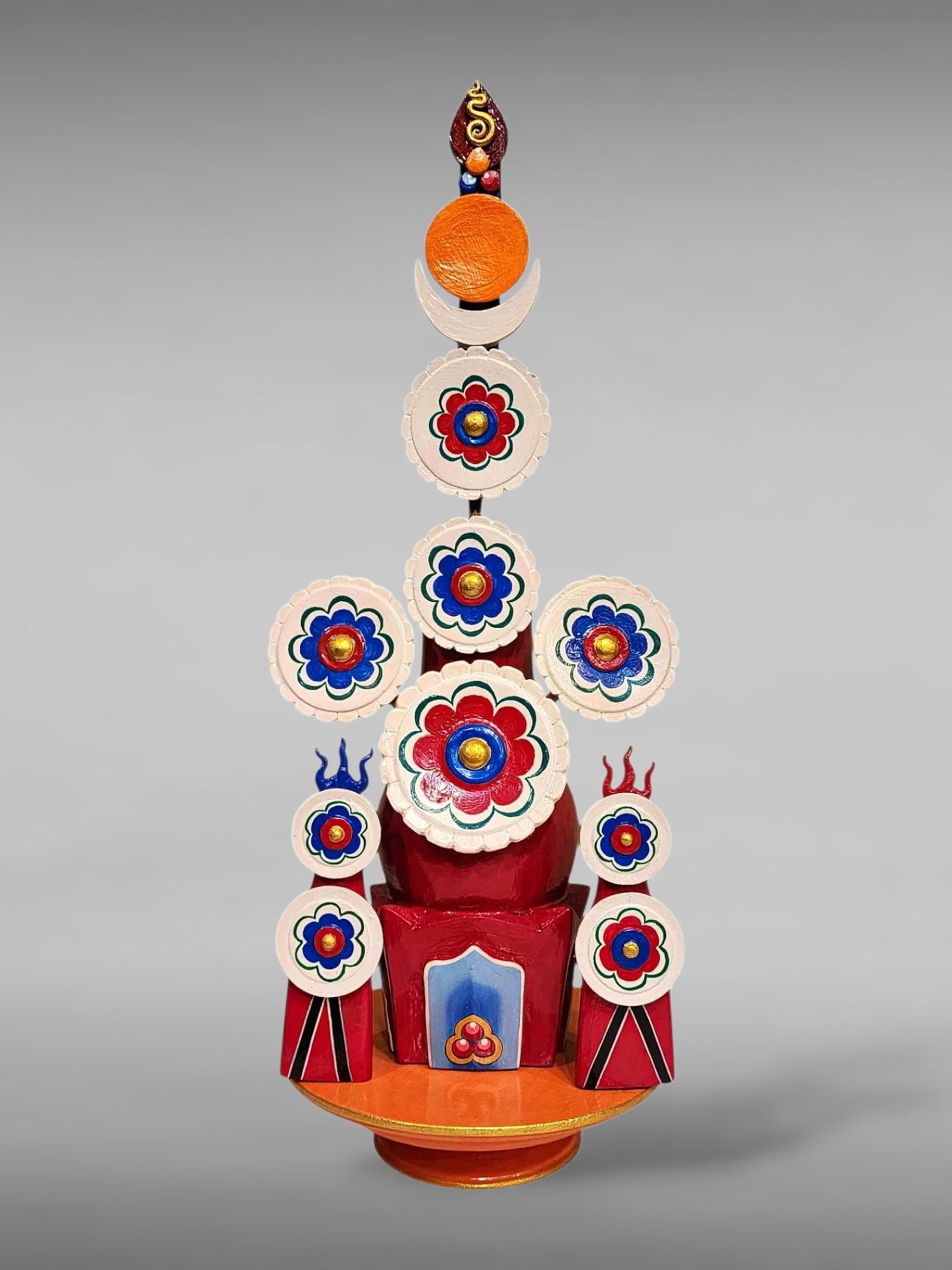 [hq], Handmade Tibetan [torma Offering], Hand Painted Buddhist Ritual Item, [custom Order]